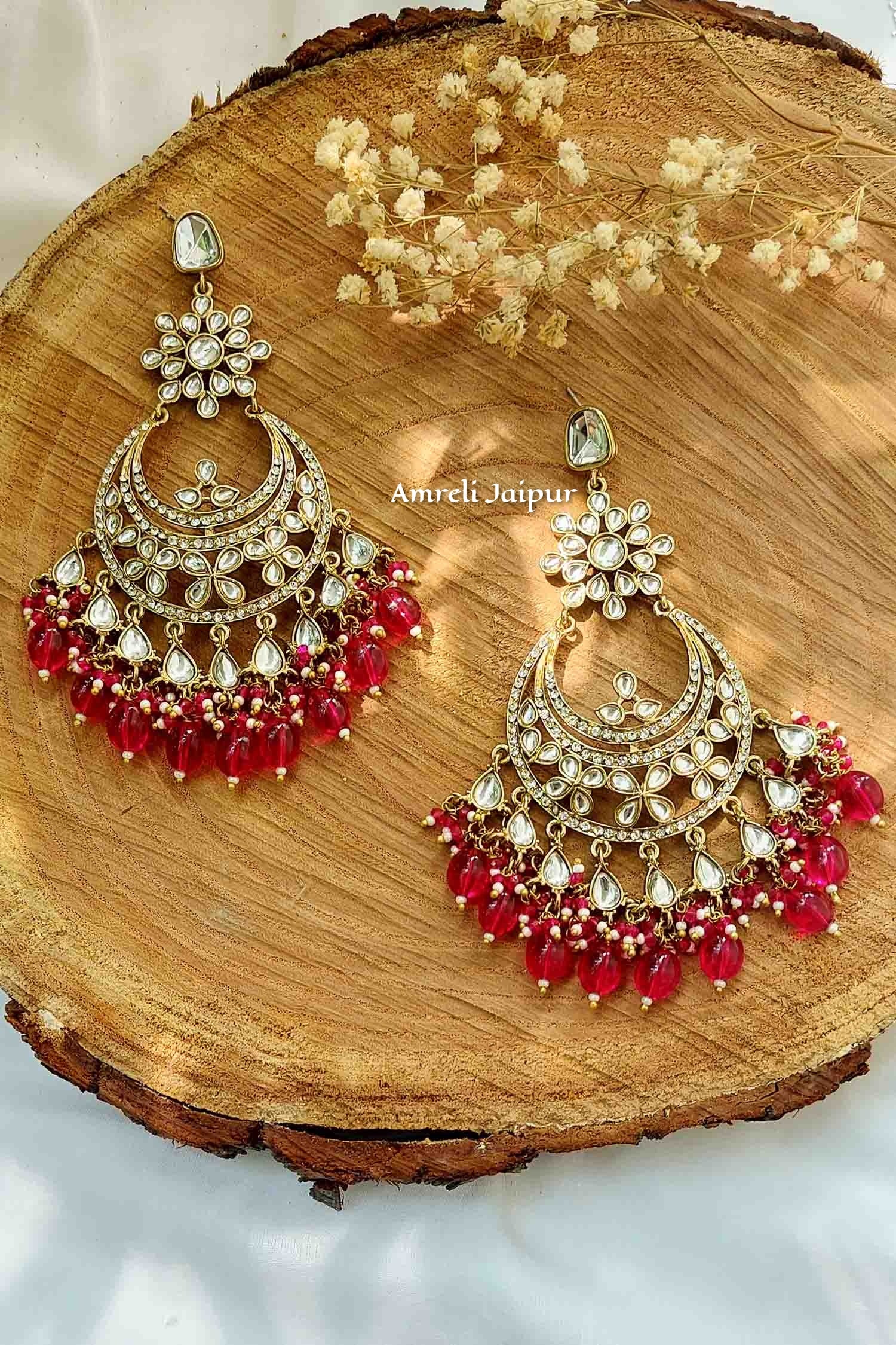 Laiyah Kundan Earrings