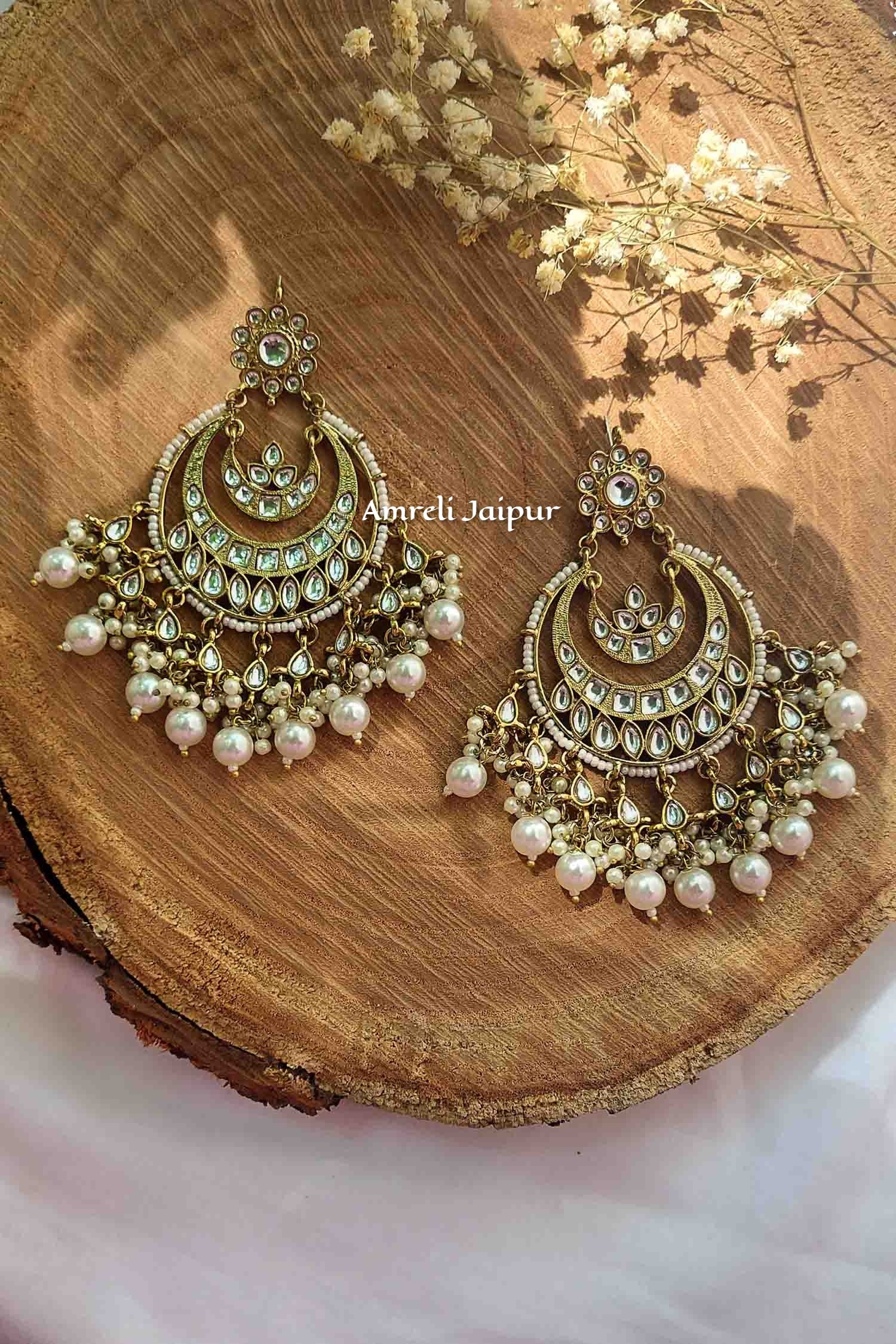 Laiyah Kundan Earrings