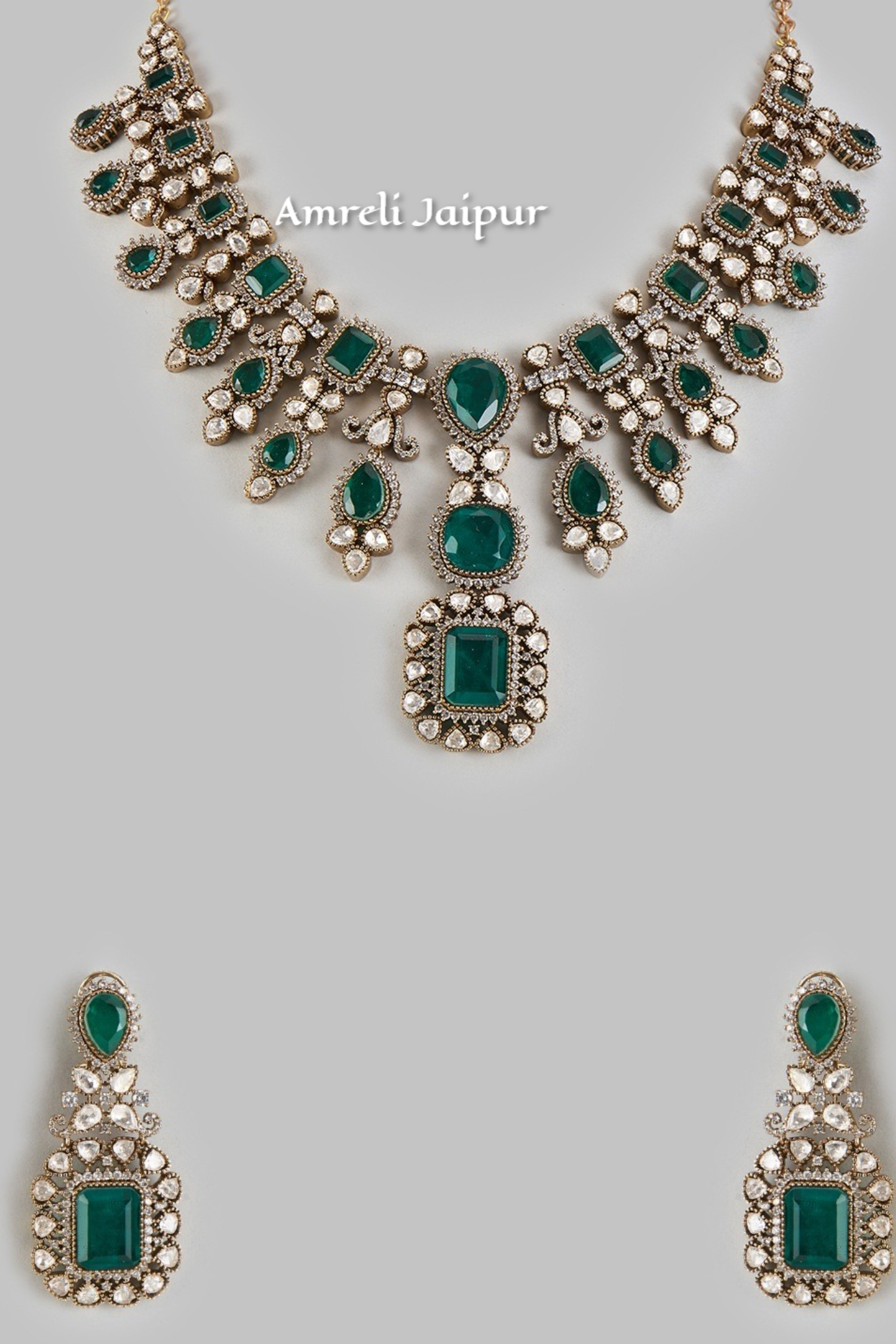 Shalya Polki Kundan Set