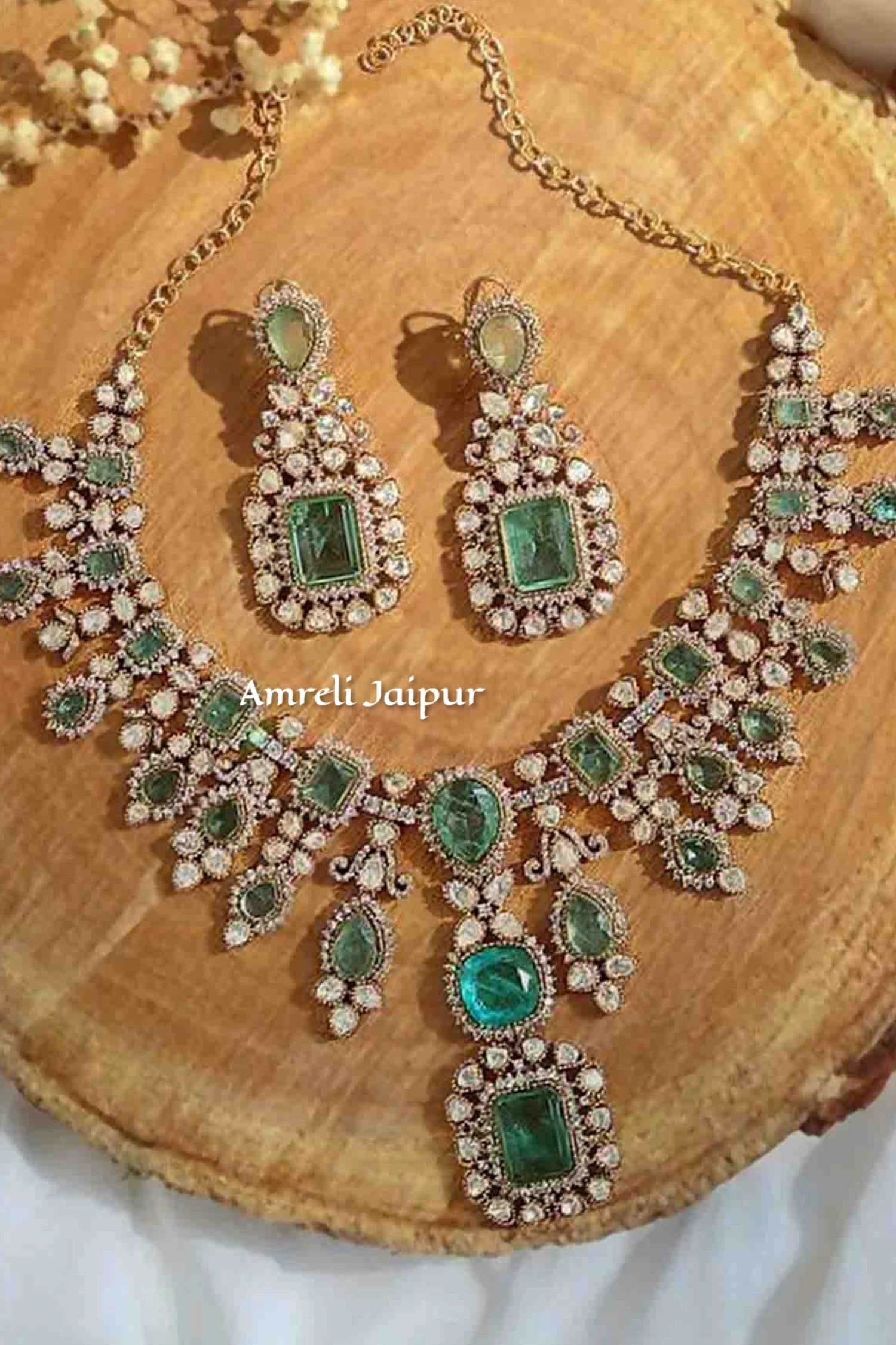 Shalya Polki Kundan Set
