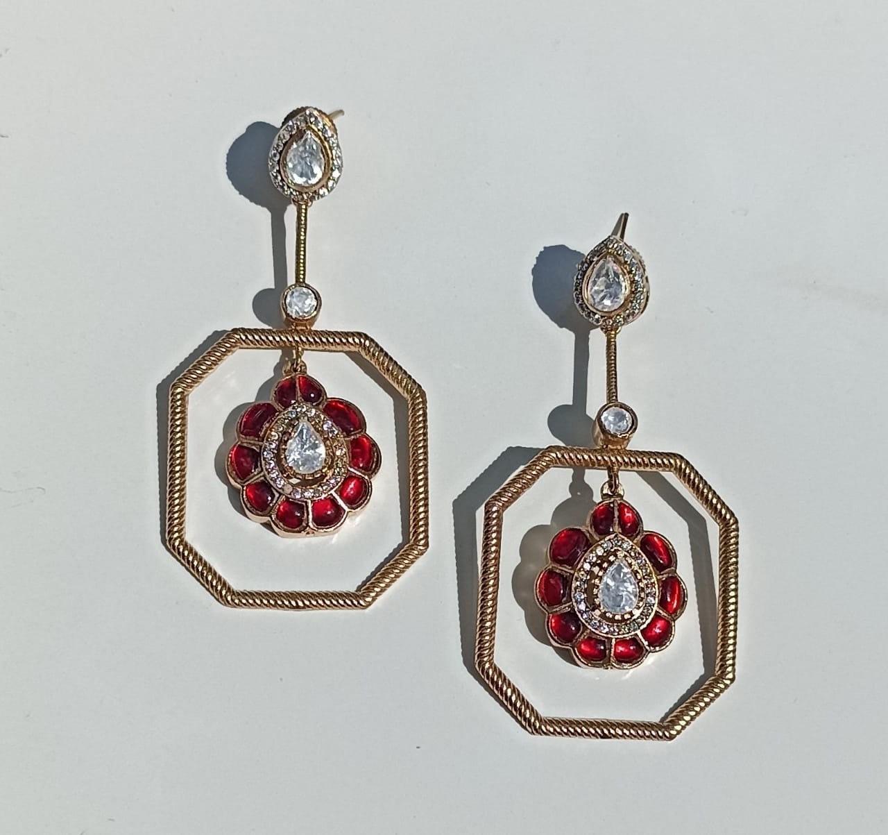 Henley Polki Kundan Earrings