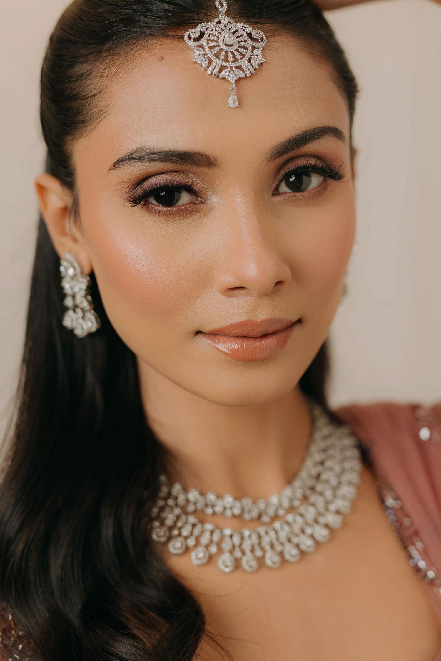 Isra Diamond Necklace Set