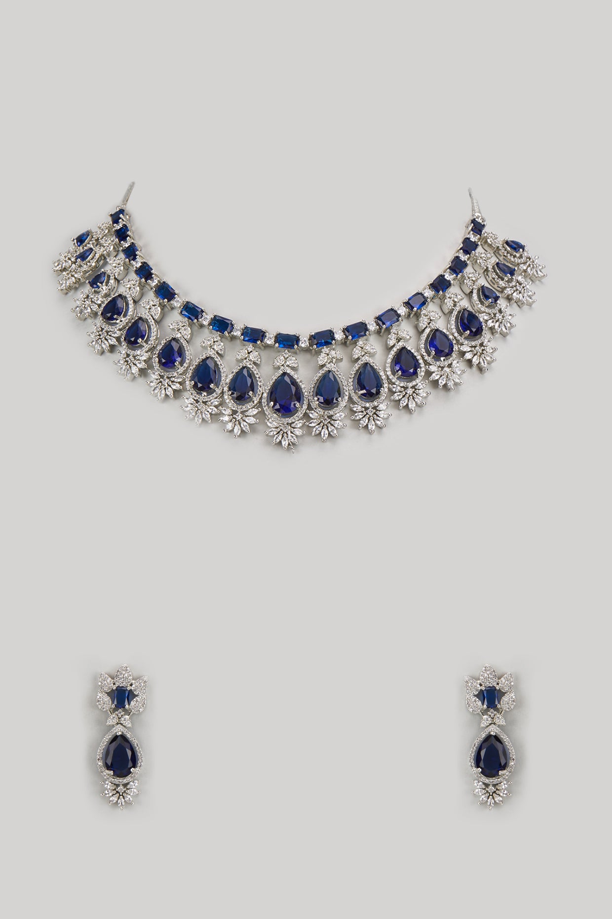Florine Ruby Necklace Set