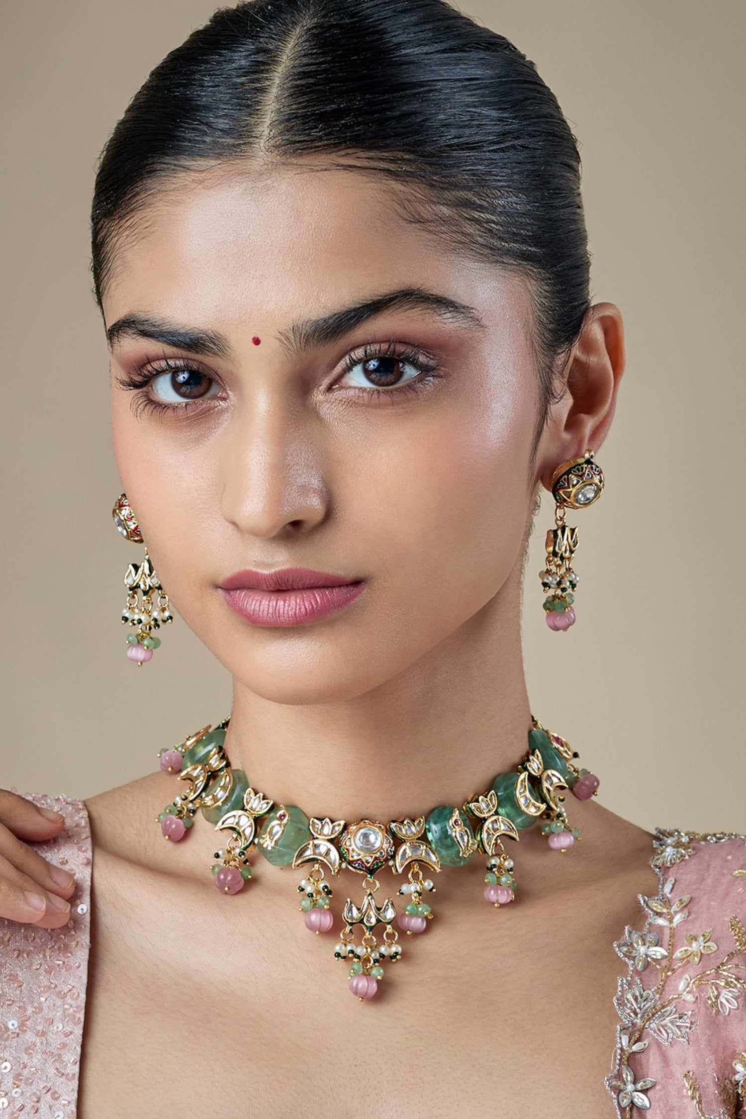 Parisa Kundan Craving Set