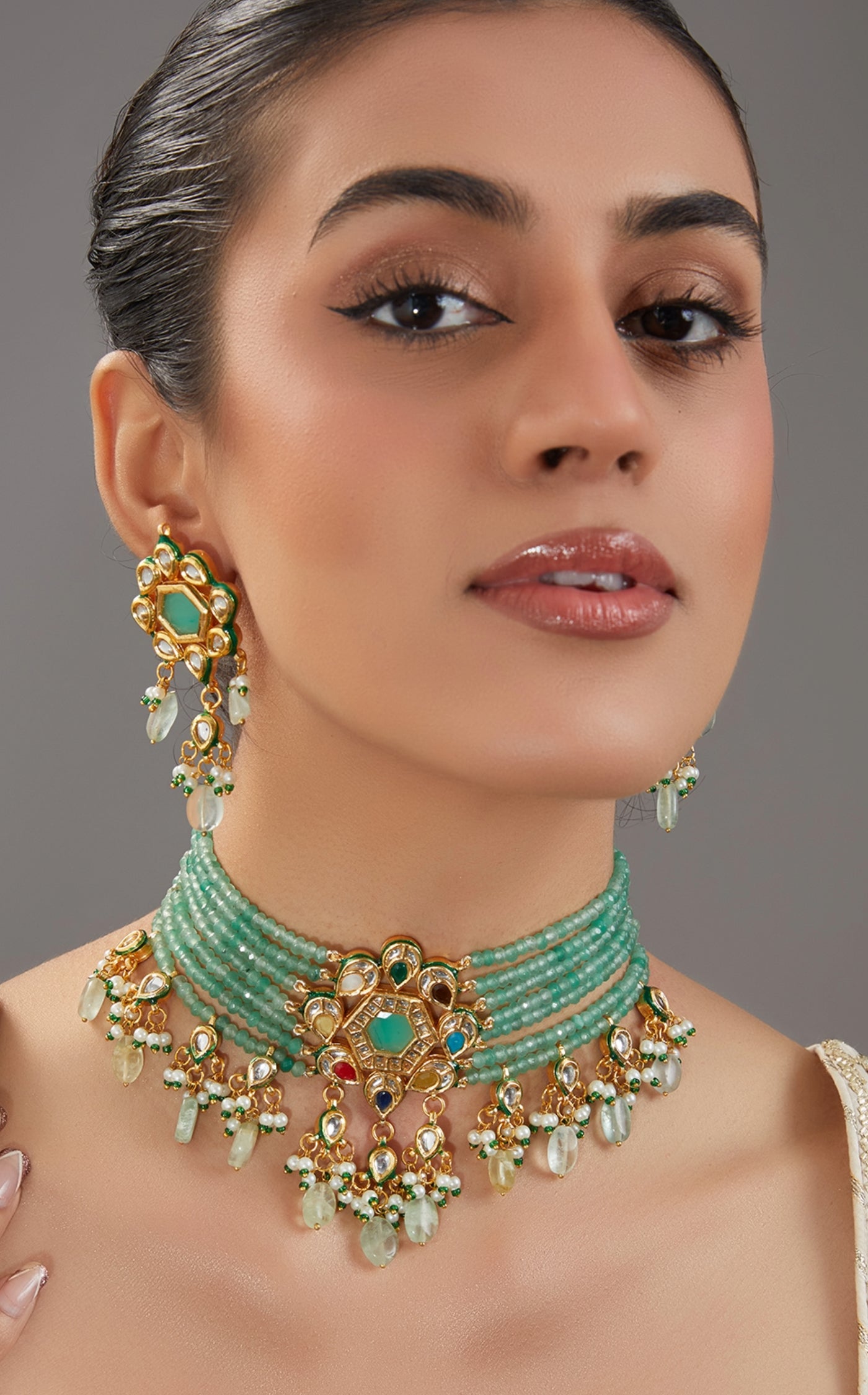 Mirha Kundan Choker Set