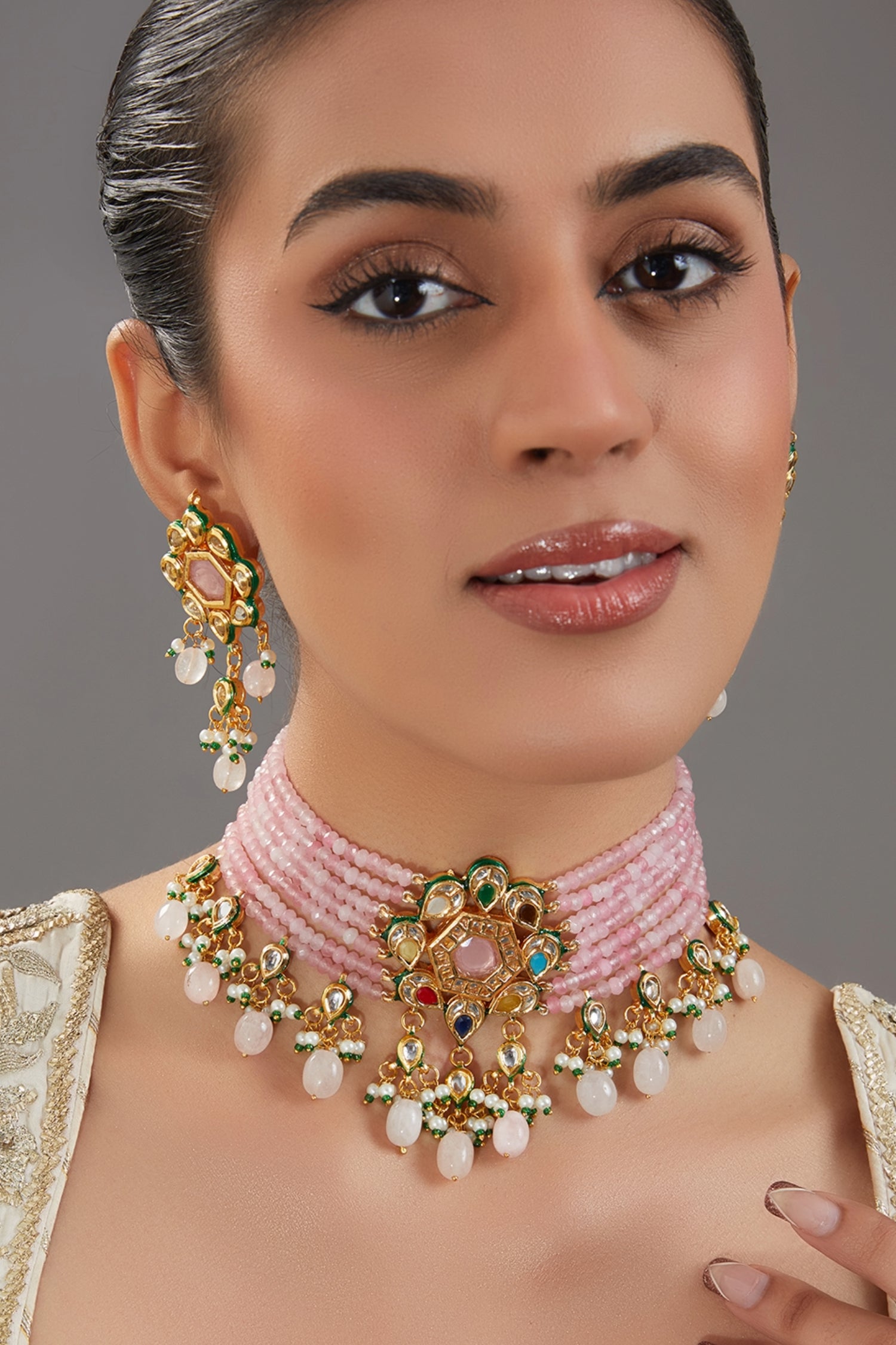 Mirha Kundan Choker Set