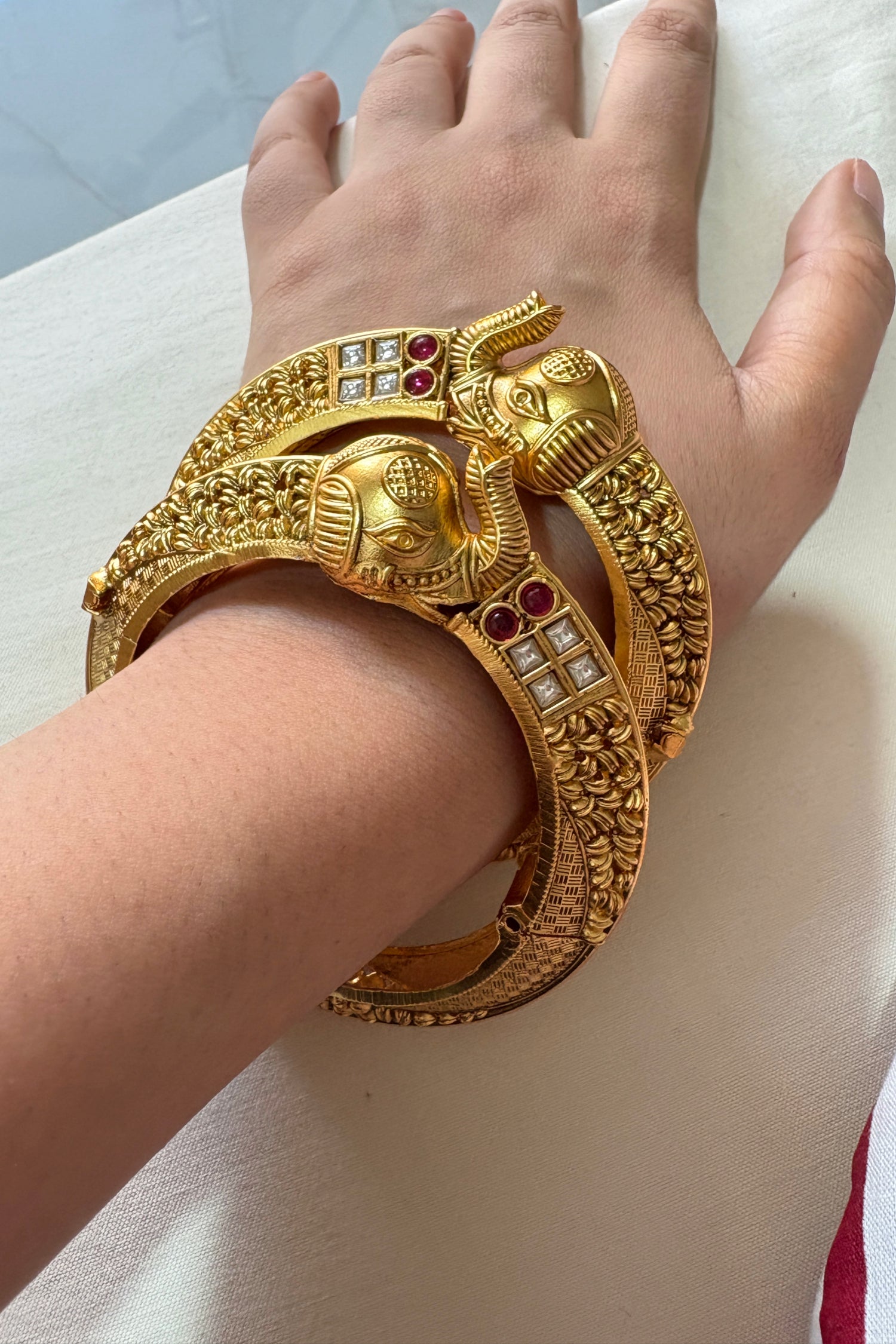 Gold Plated Bangles