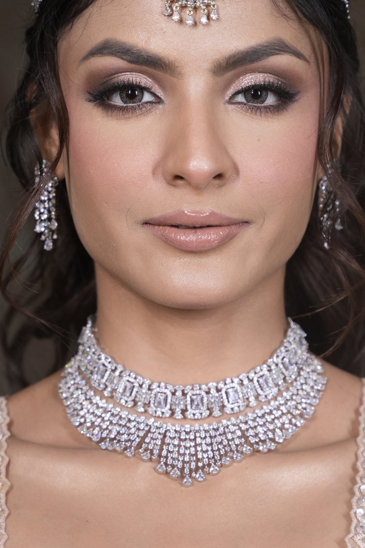 Loreen Diamond Necklace Set