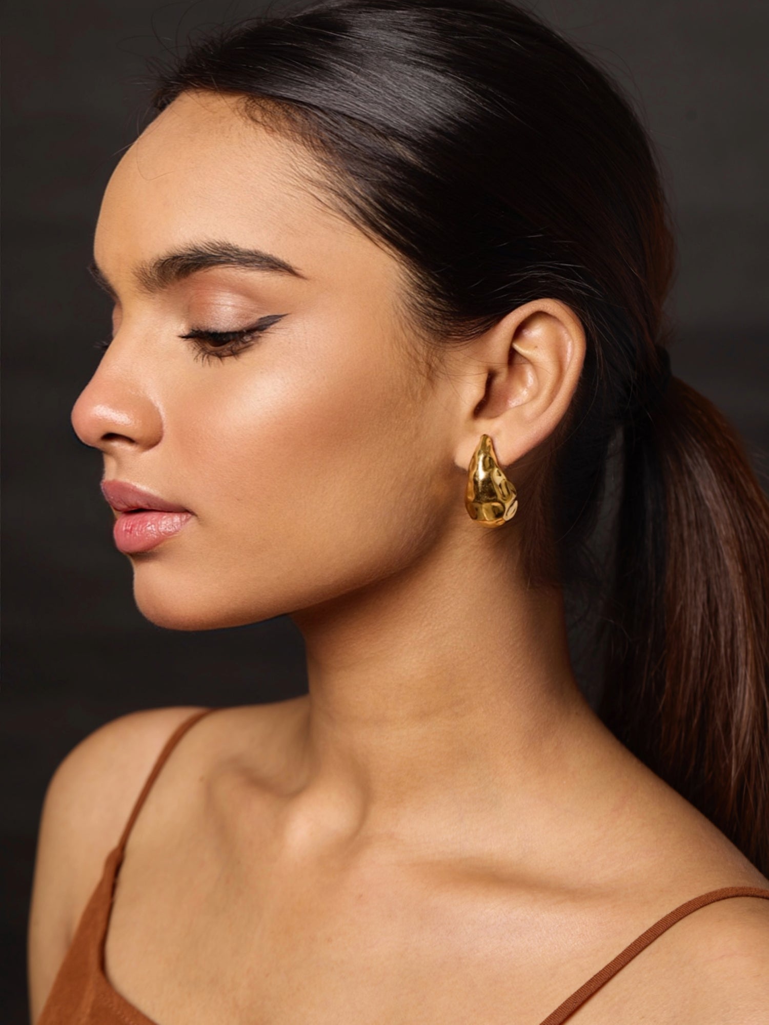 Gilded Mirage Studs