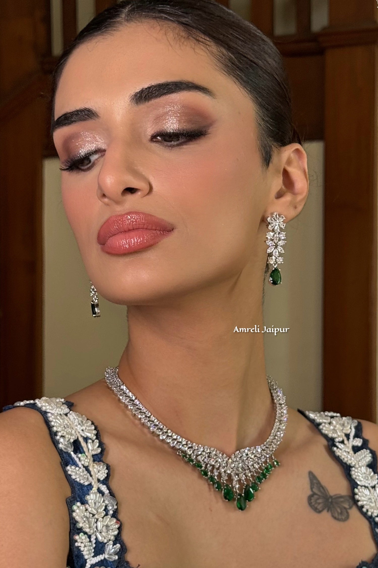 Katreen Diamond Necklace Set