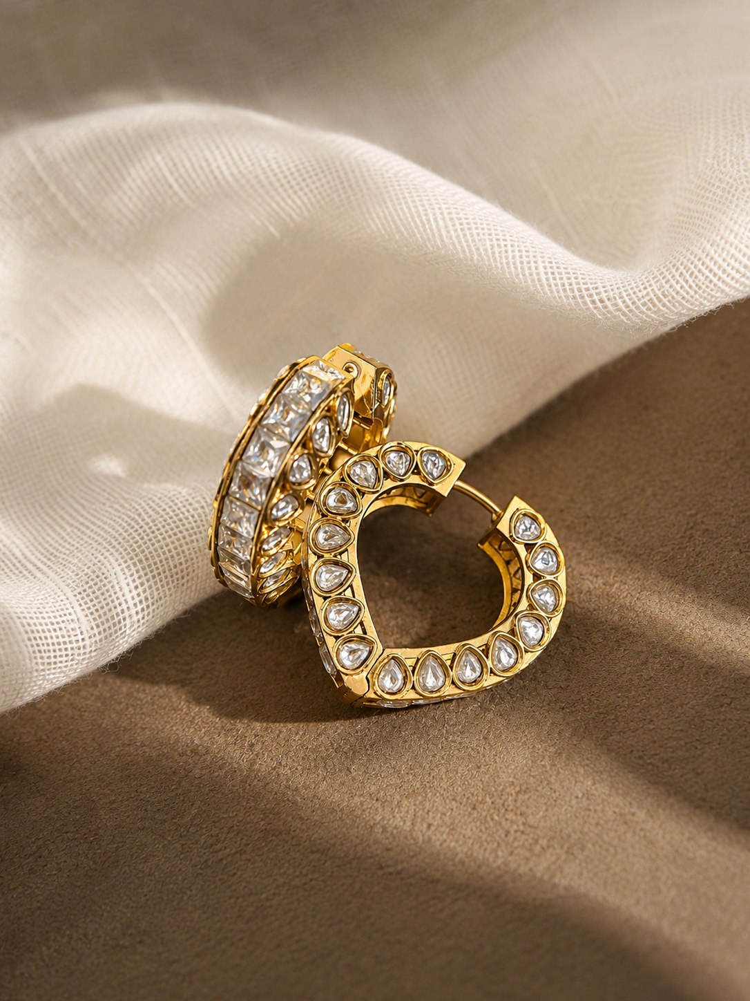 Polki Baali Earrings