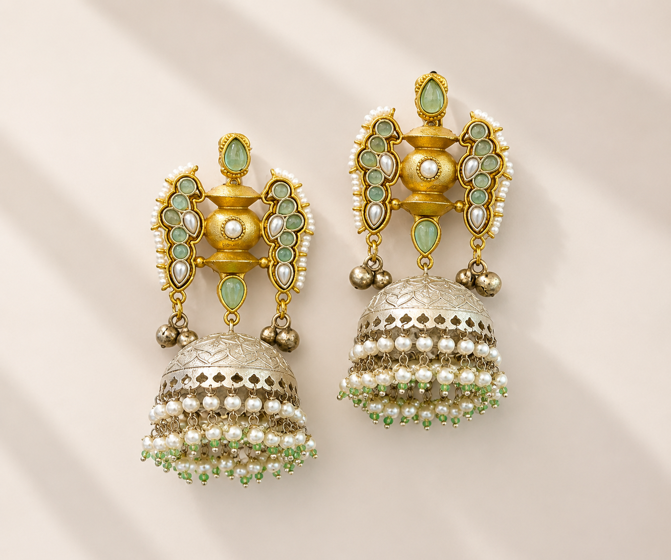 Statement Silver Earrings