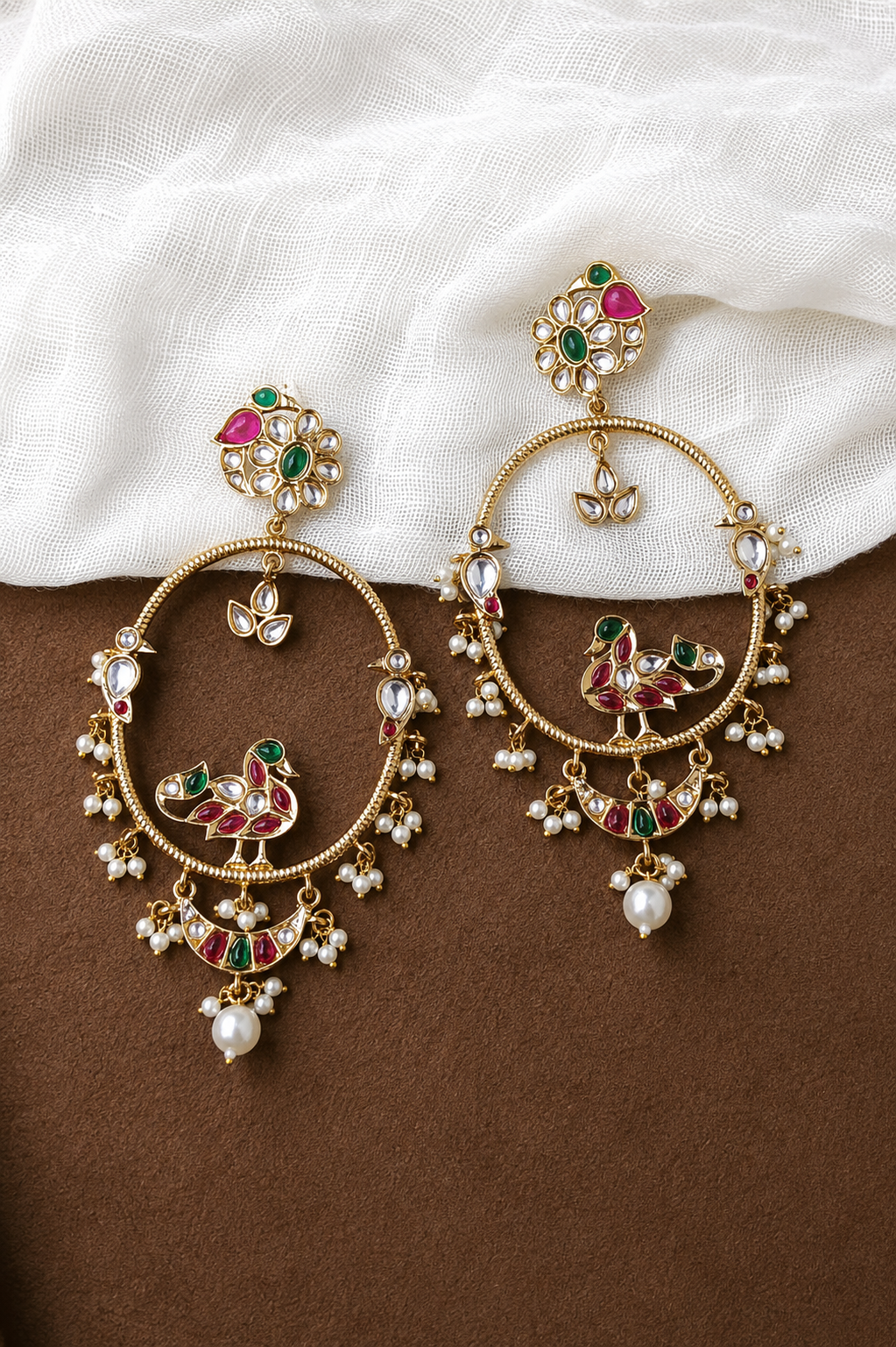 Visha Kundan Earrings