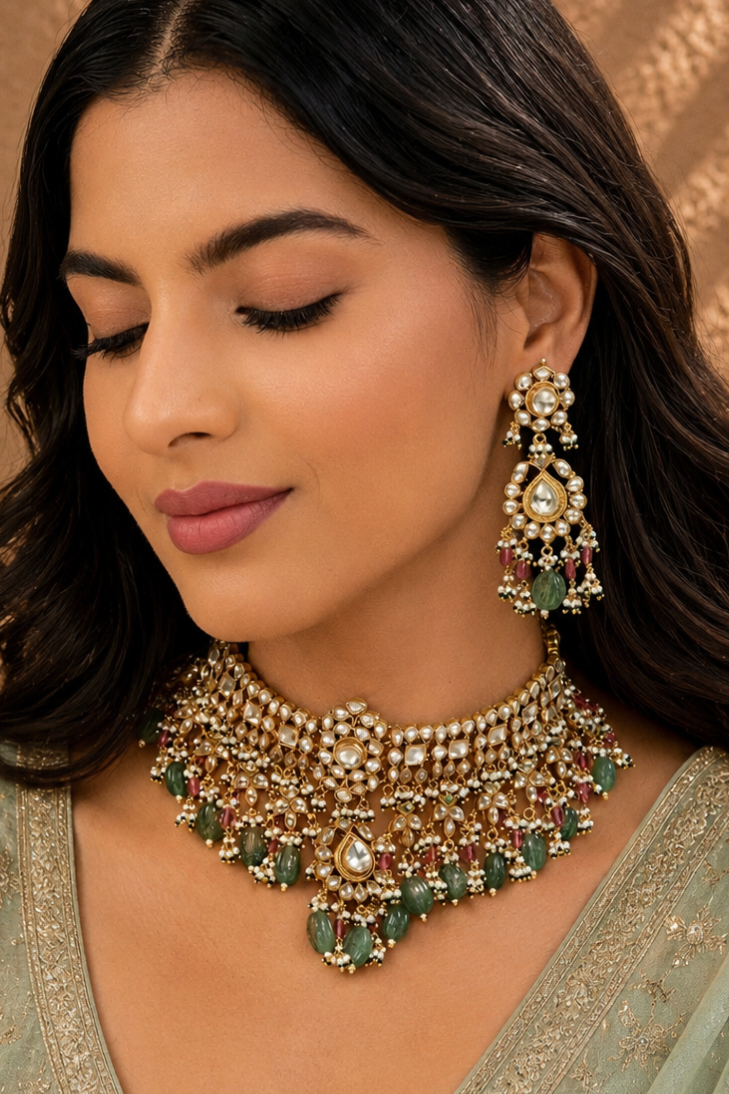 Razoo Gold Plated Choker Set