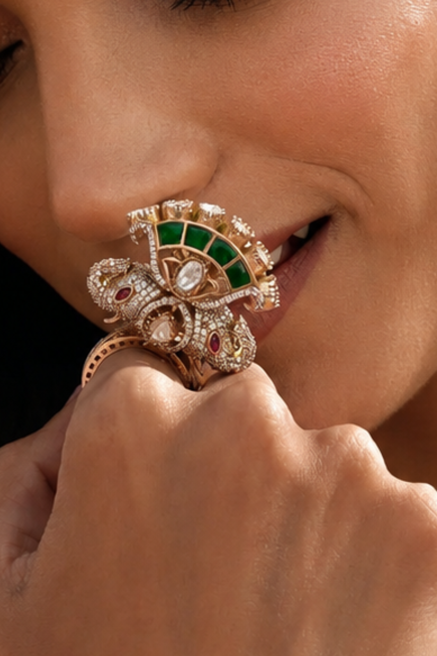 Stunning Polki Ring