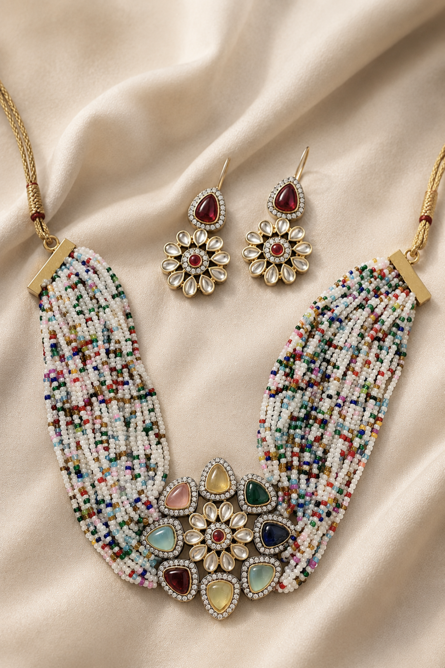 Kundan Necklace Set