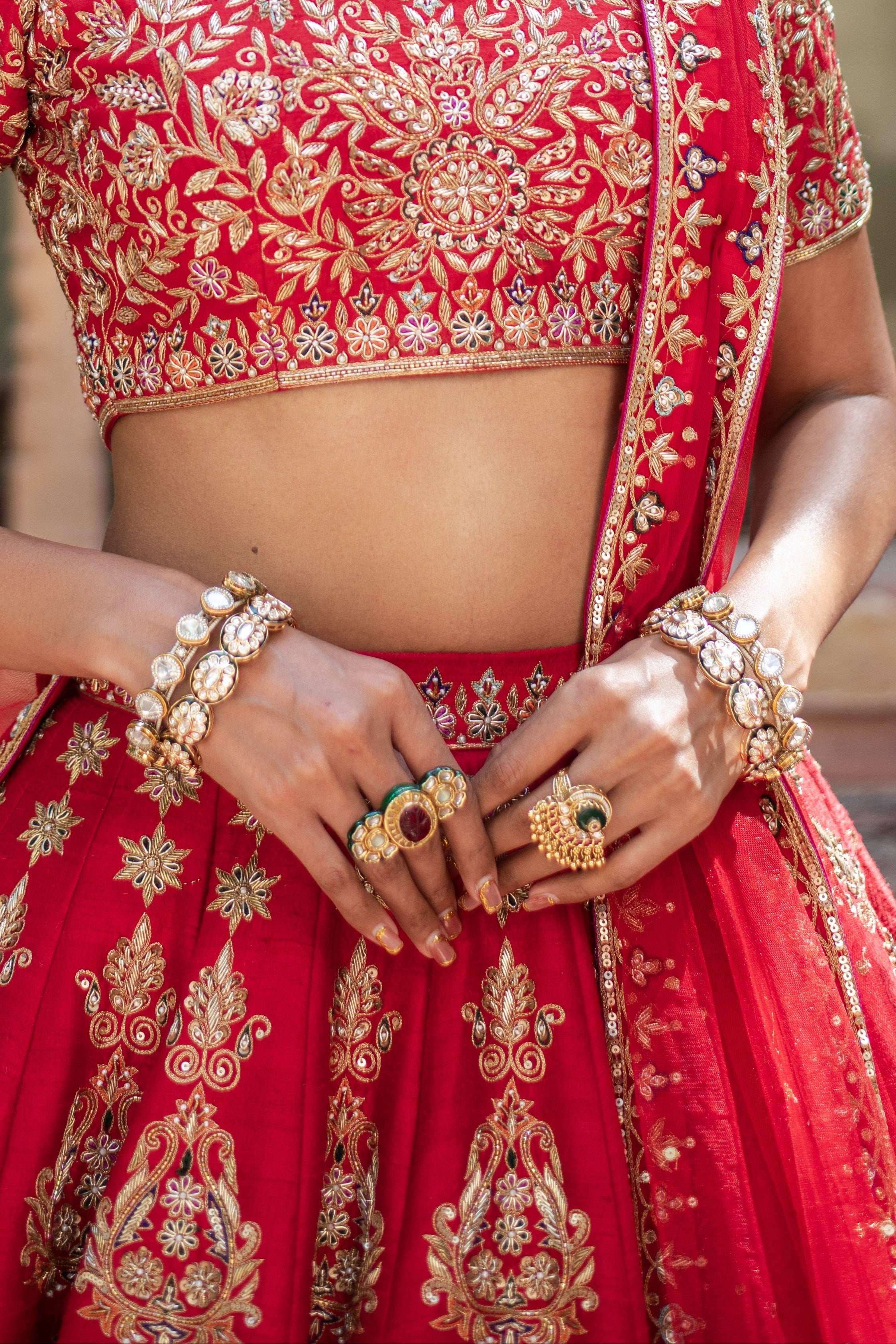Meerya Gold Plated Ring
