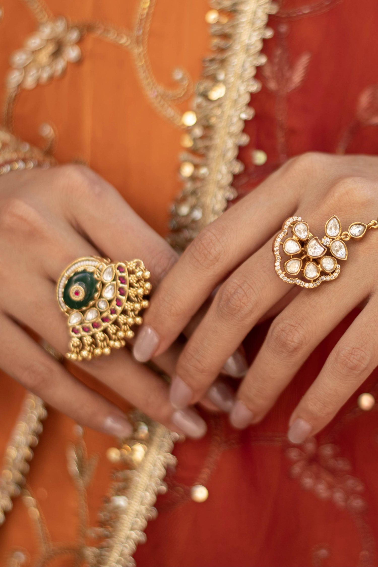 Meerya Gold Plated Ring