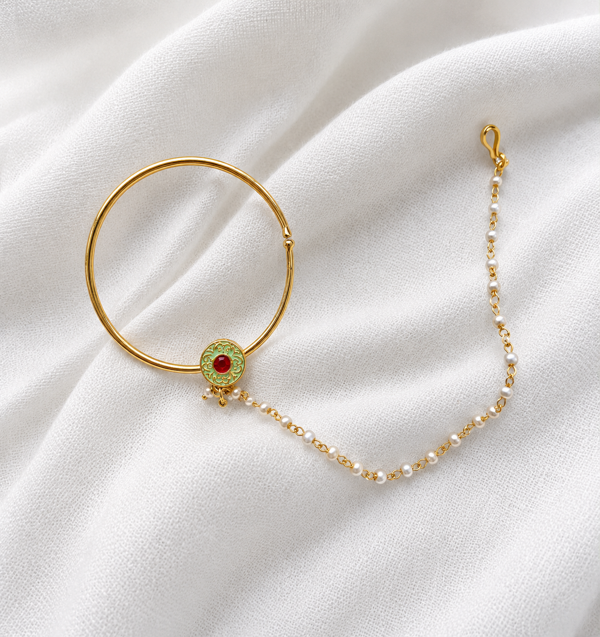 Gold Plated Nose Ring