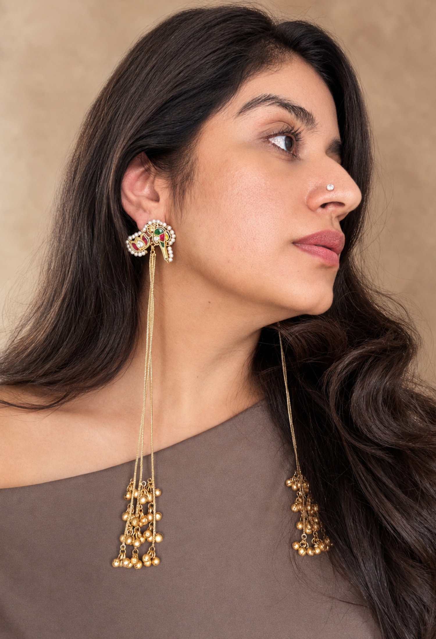 Sunehri Gold Plated Earrings