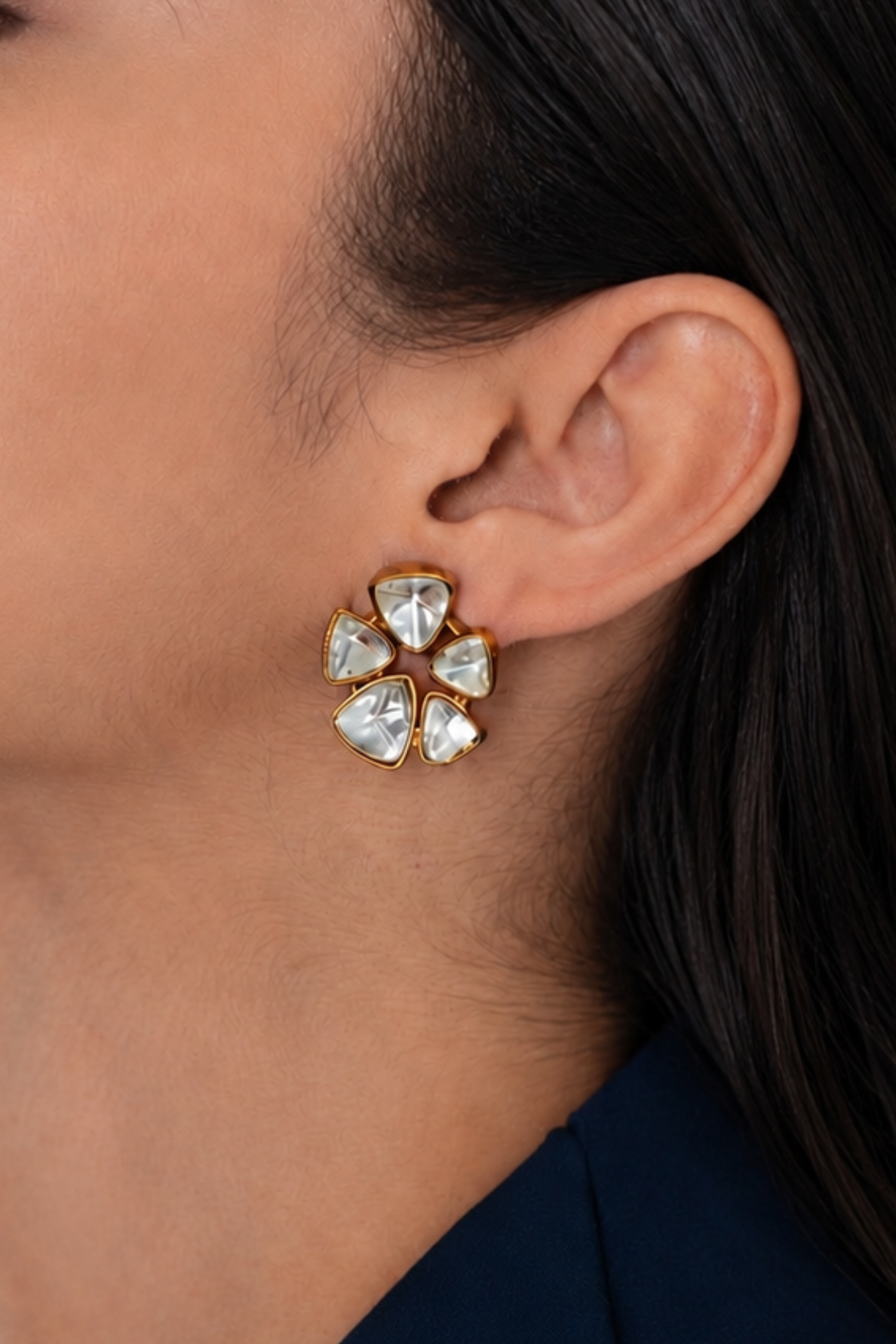 Parul Polki Studs Earrings