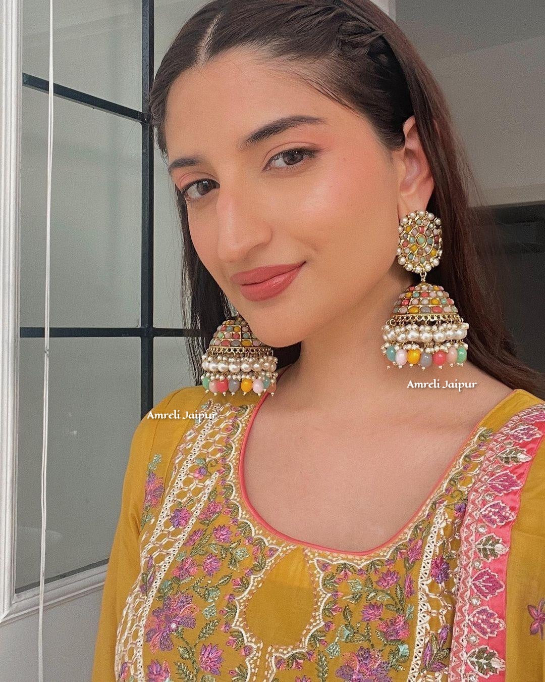 Remya Earchain Jhumkas