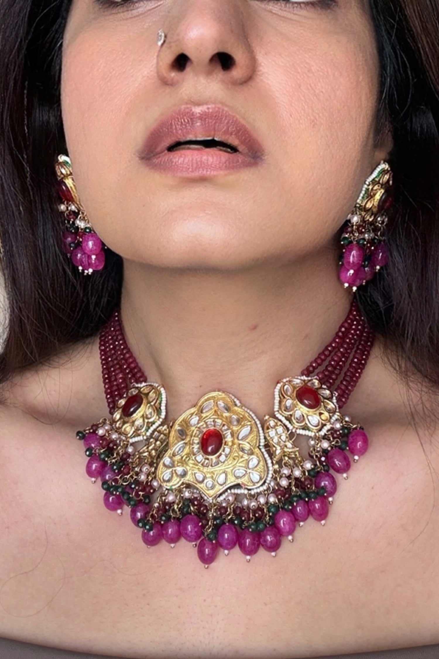 Kundan Necklace Set