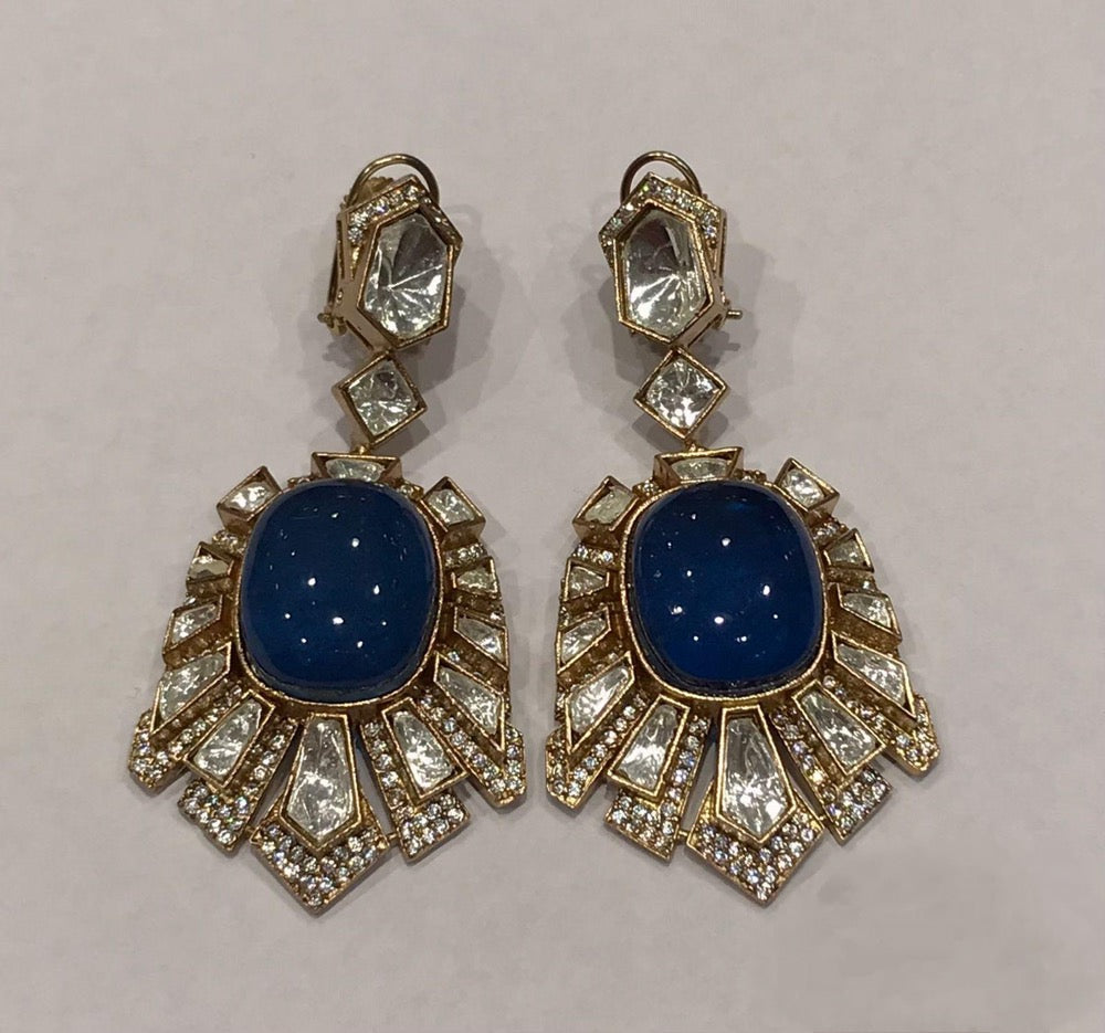 Juanita Polki Doublet Earrings