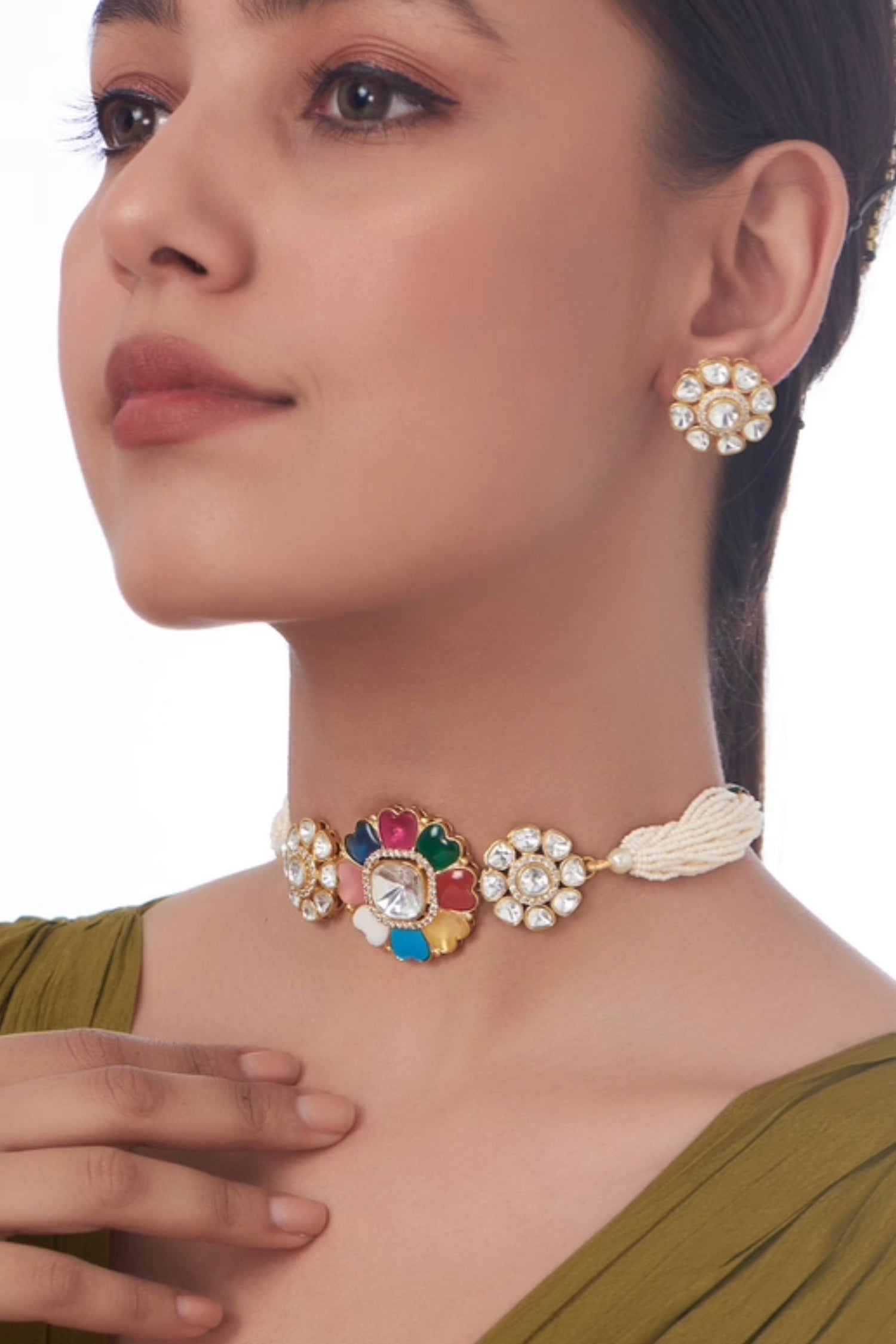 Kundan Necklace Set