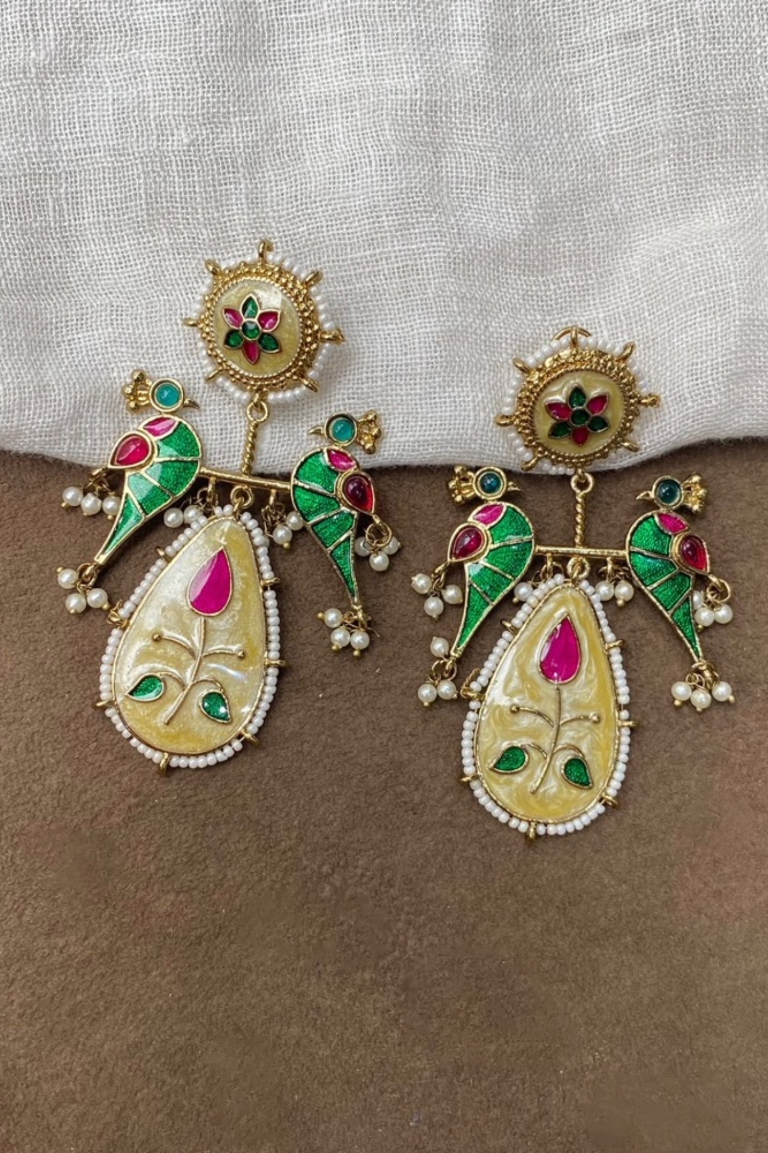 Renita Kundan Earrings