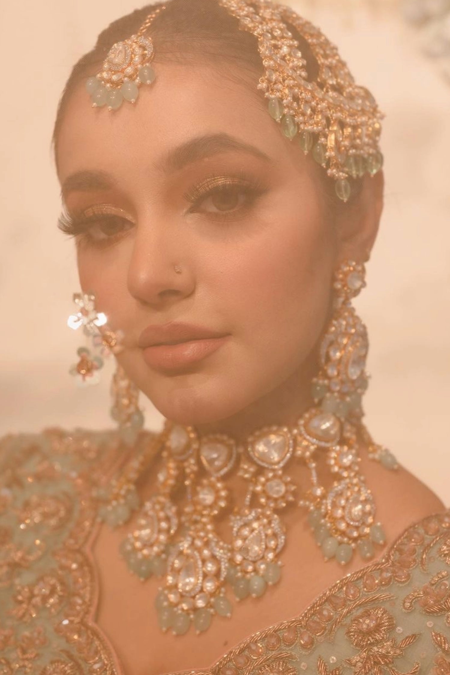 Gulner Polki Necklace Set