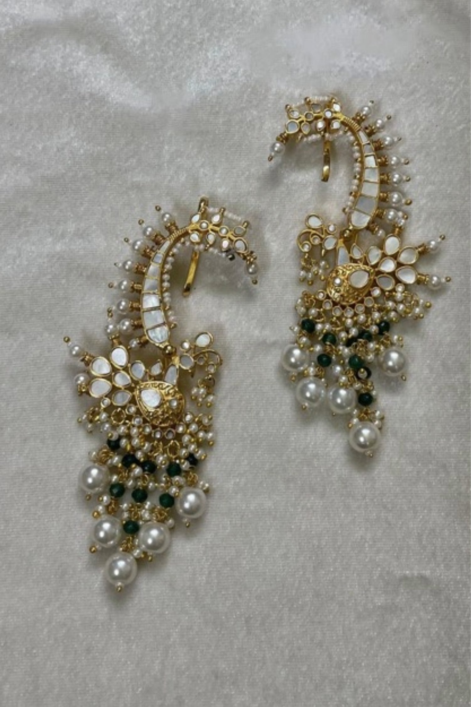 Haasini Mother Of Pearl Earrings