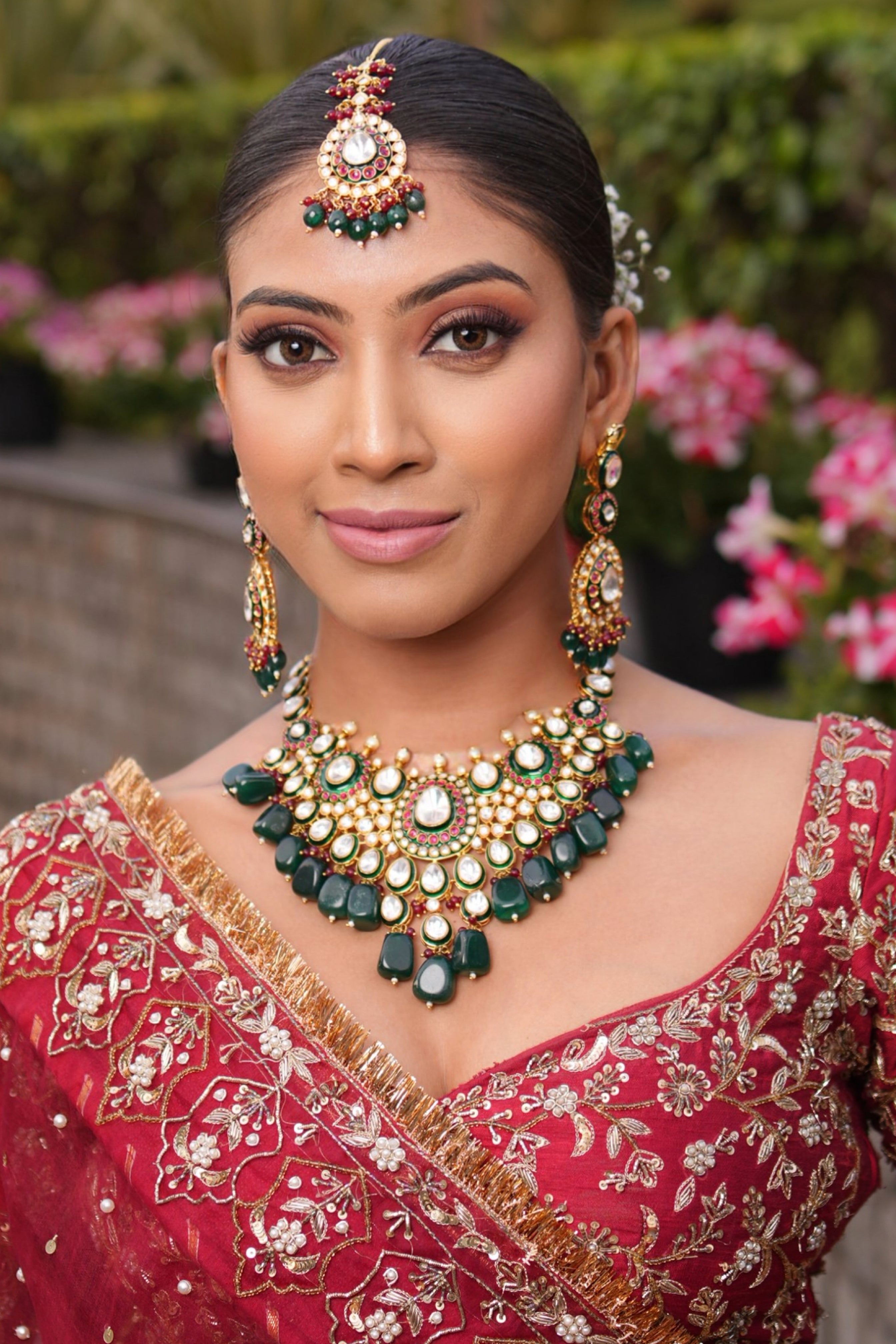 Kenia Polki Necklace Set