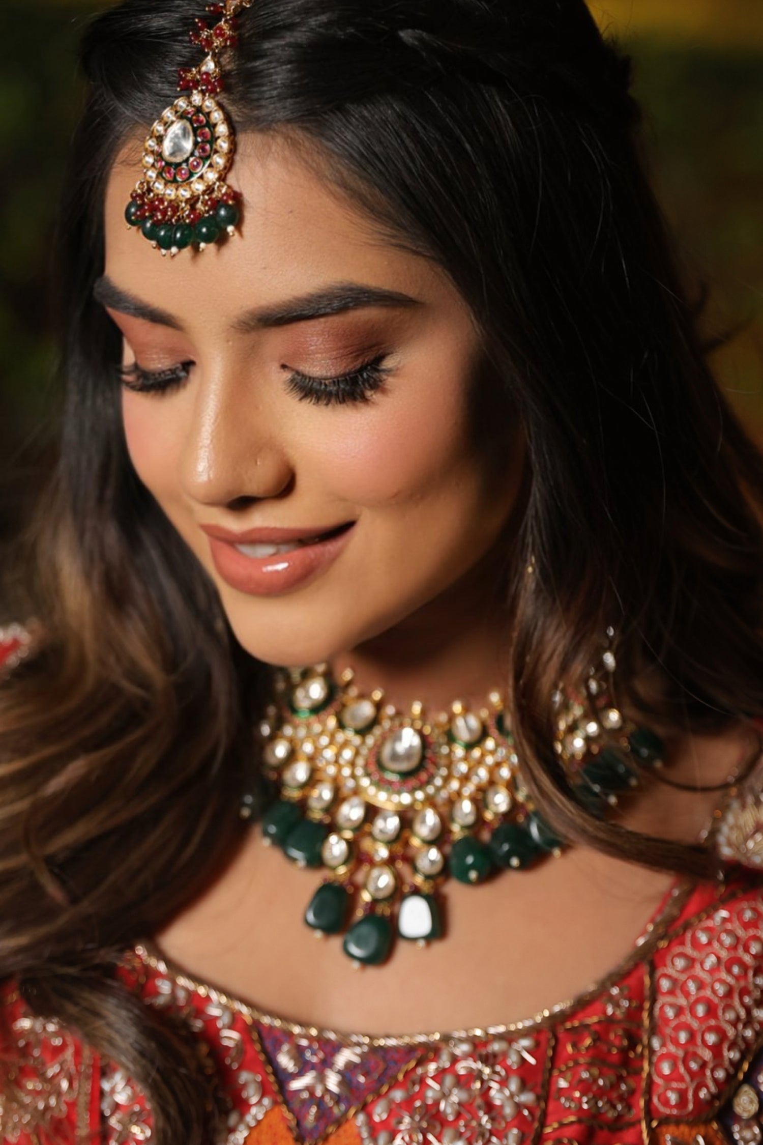 Kenia Polki Necklace Set