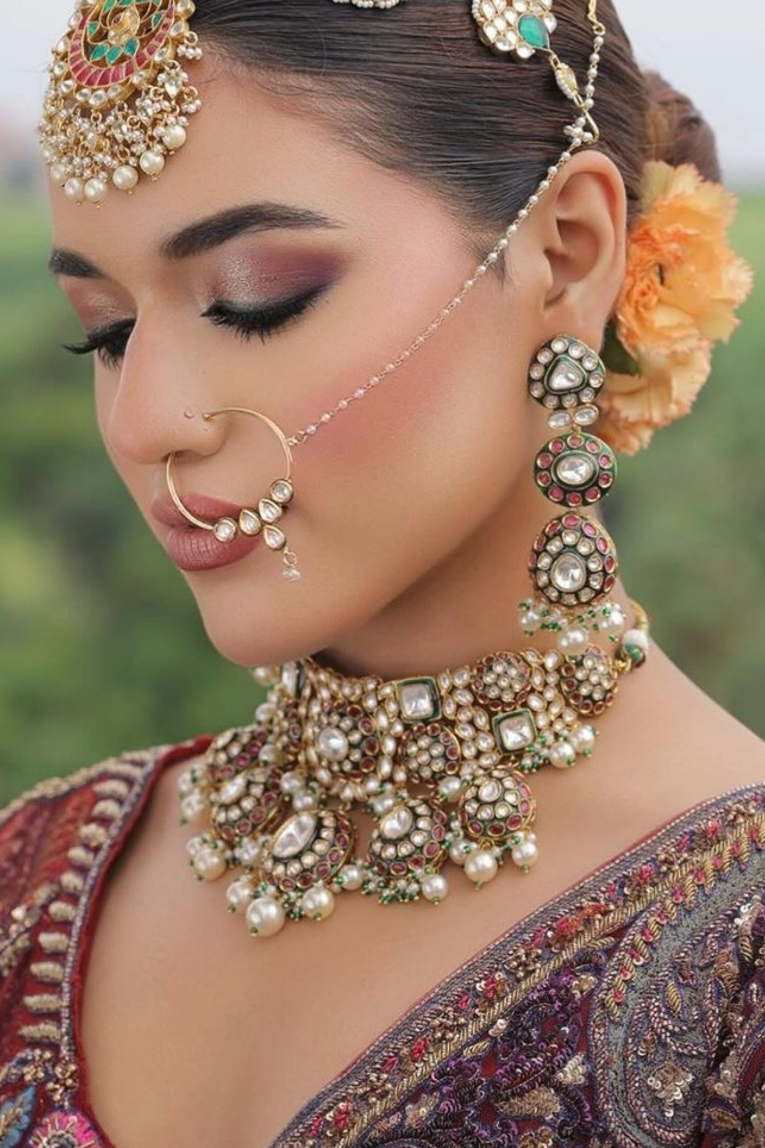 Birva Polki Choker Set