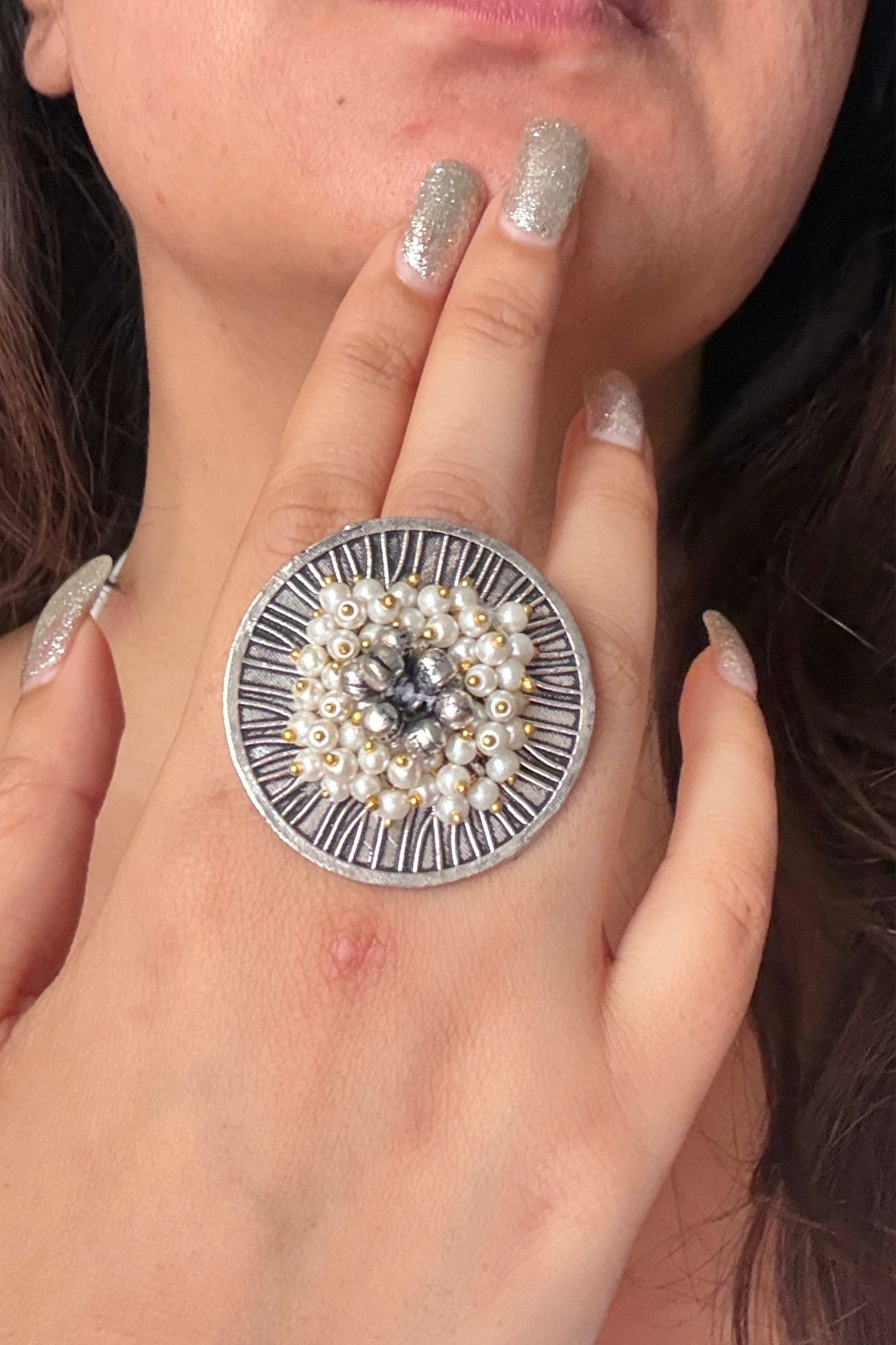 Adjustable Silver Ring