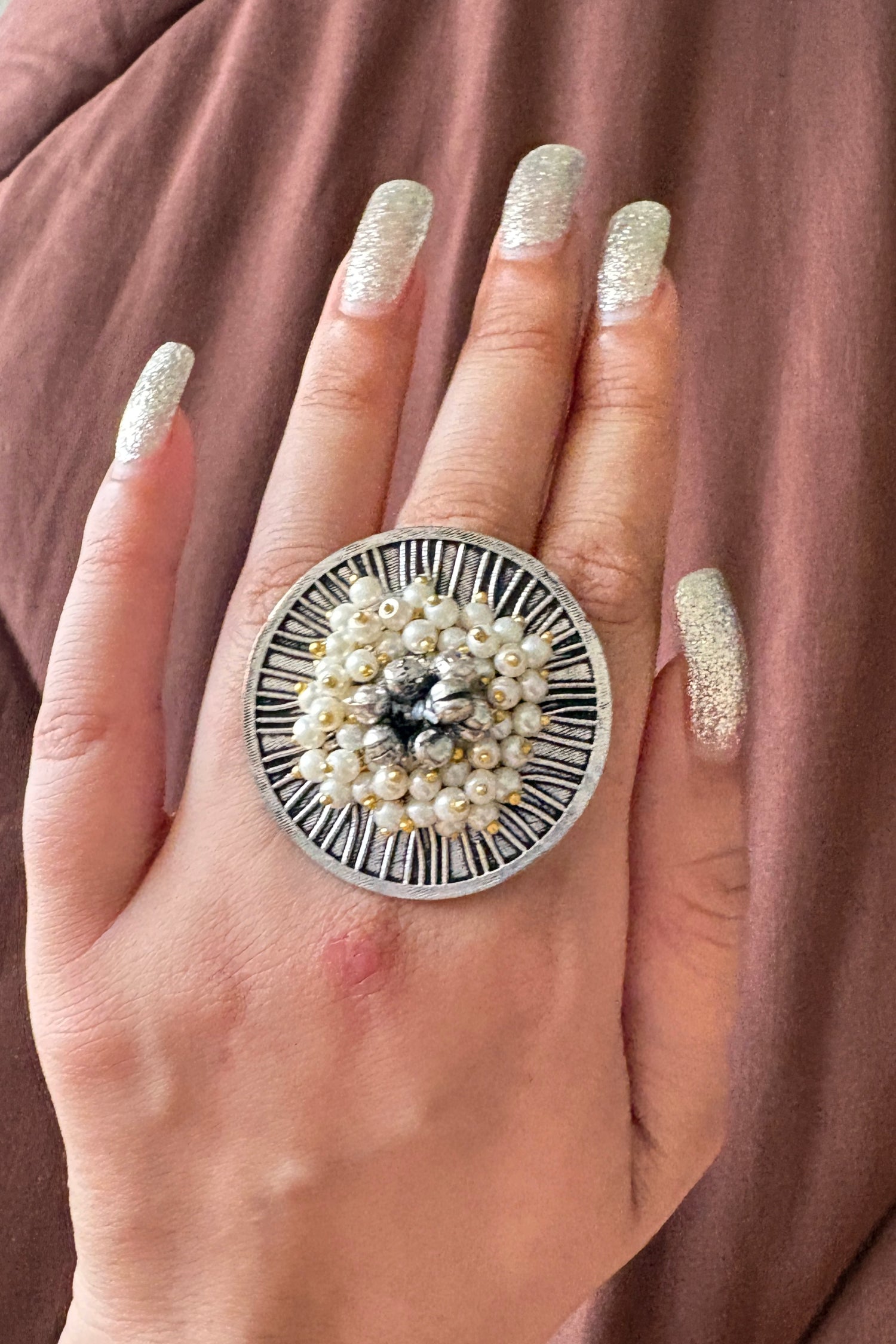 Adjustable Silver Ring