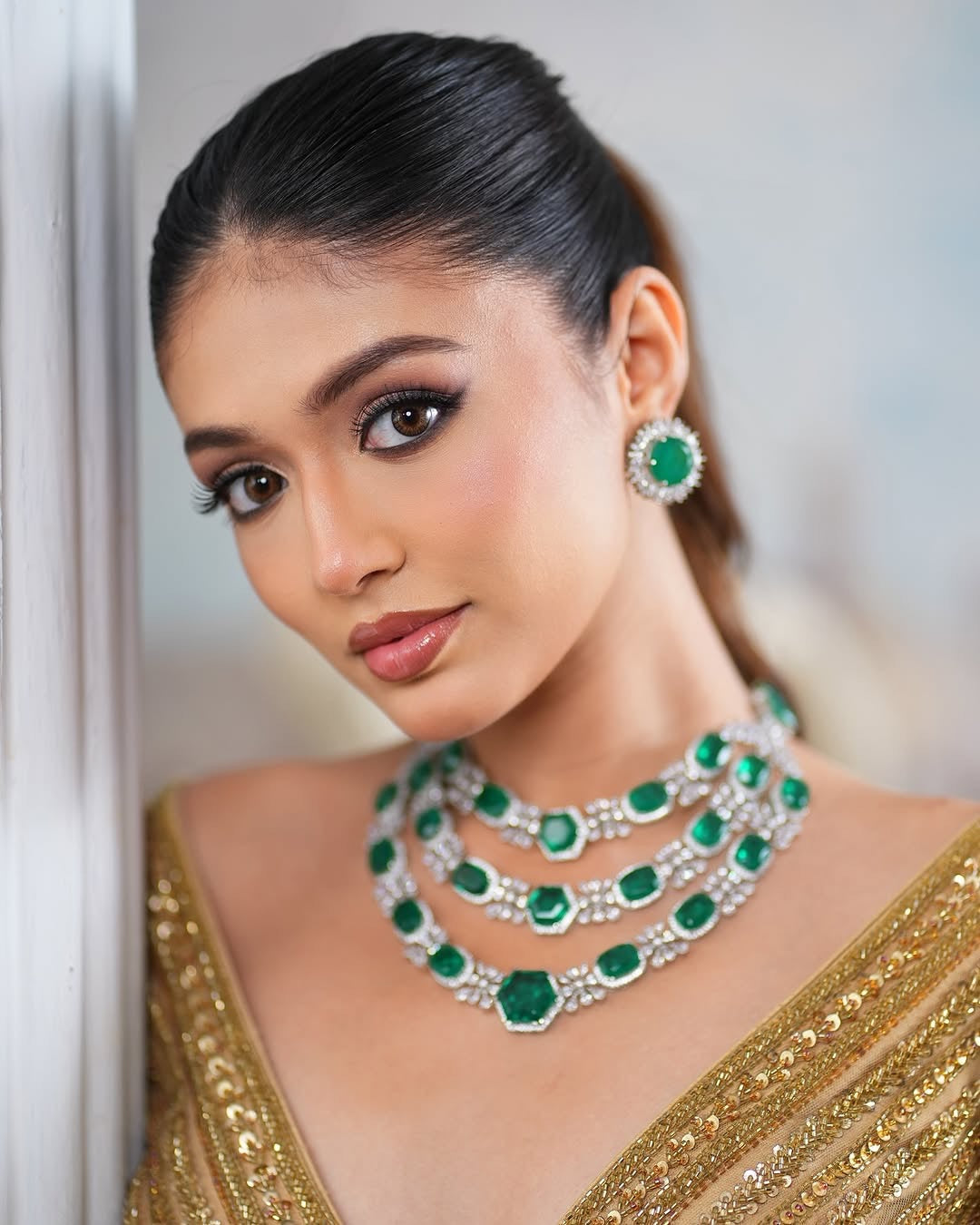 Natalya Diamond Necklace Set