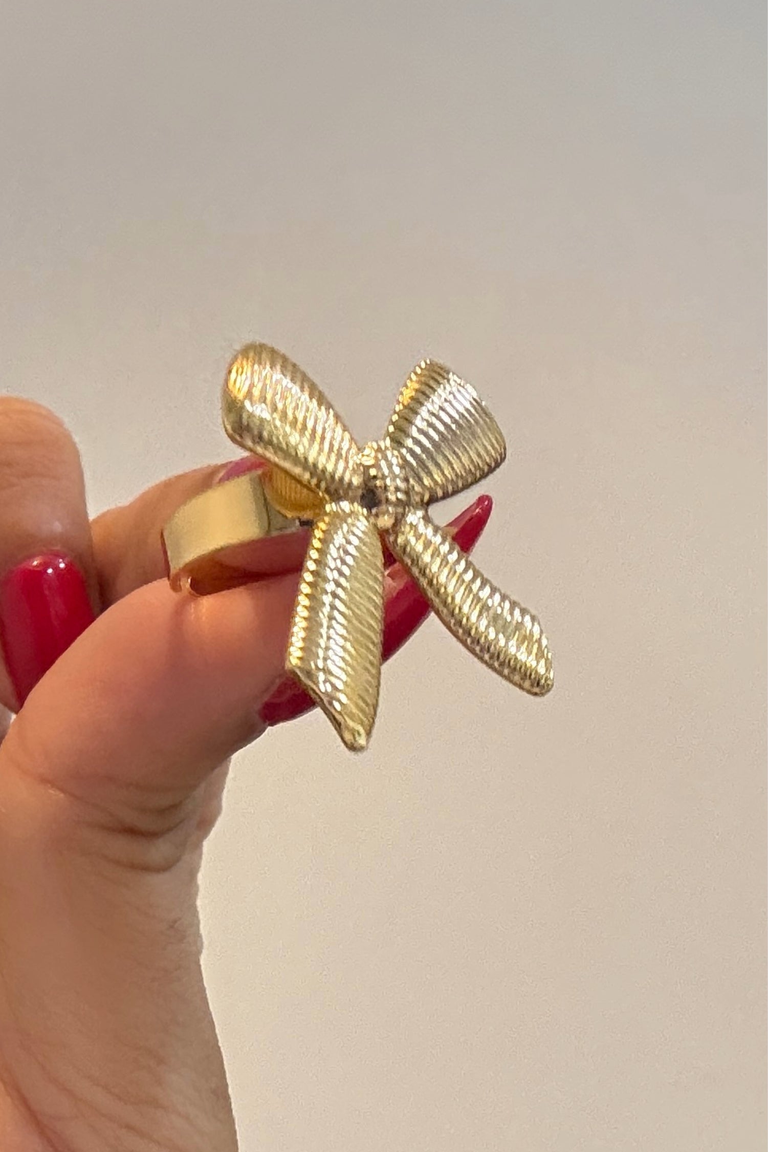Gold Plated Statement Ring