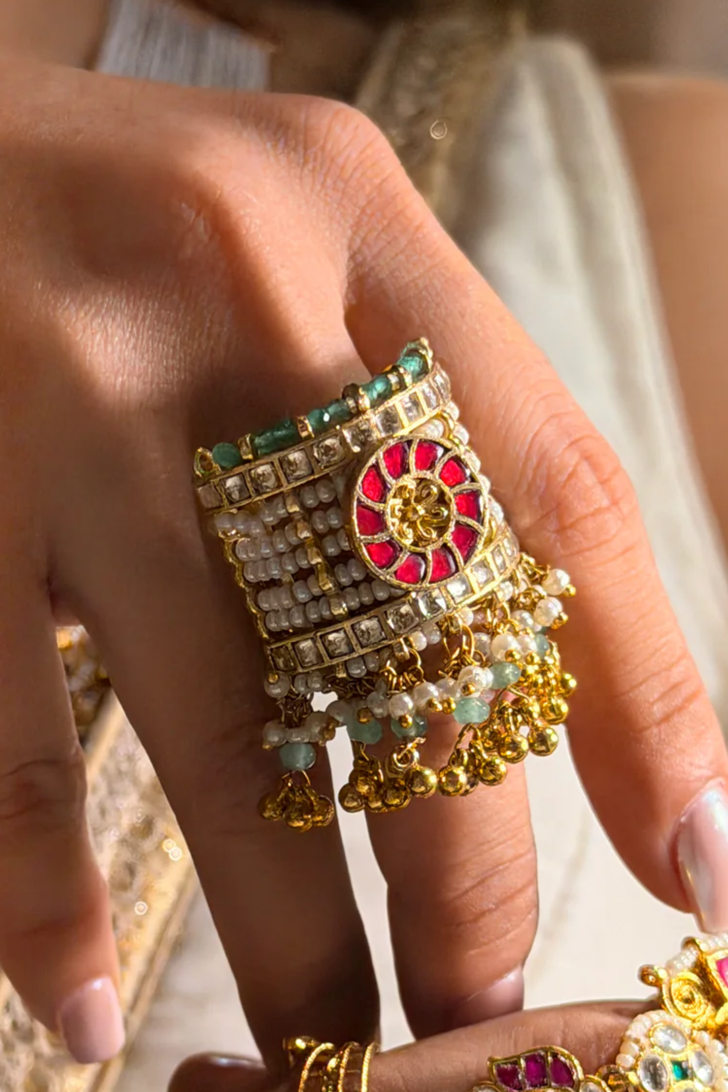 Fine Polki Ring