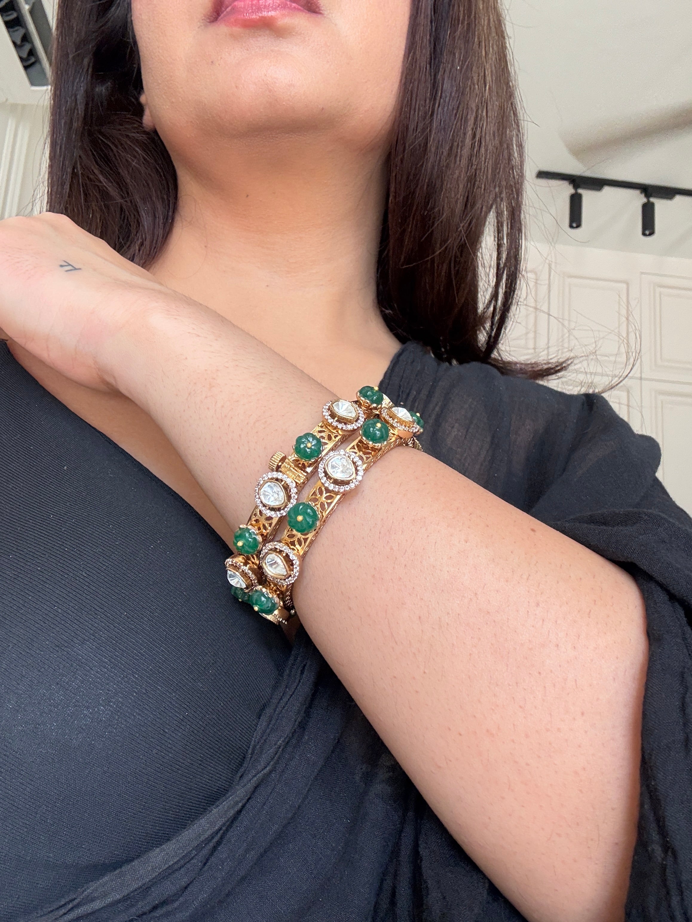 Royal Polki Bangles
