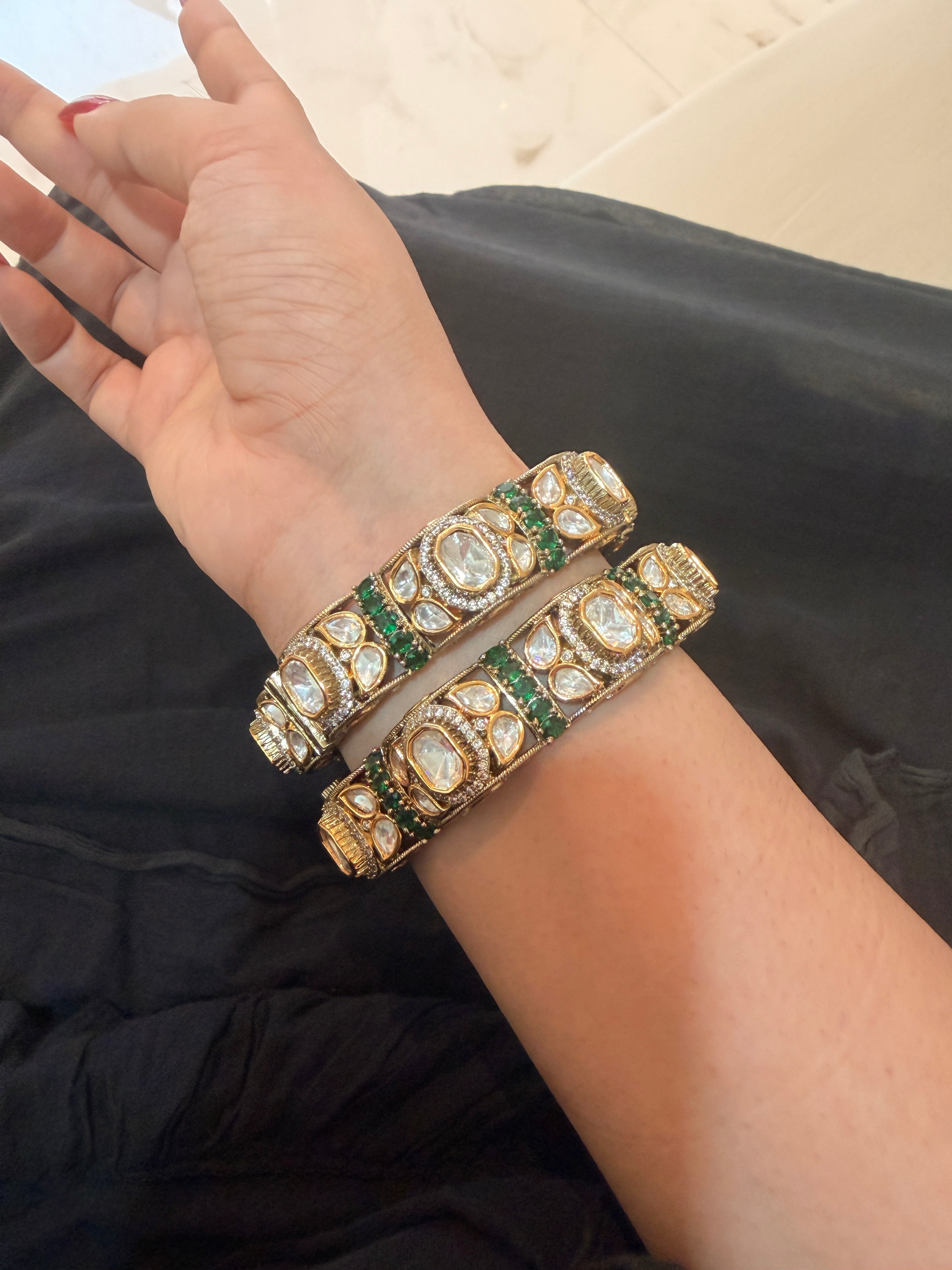 Maithili Polki Bangles