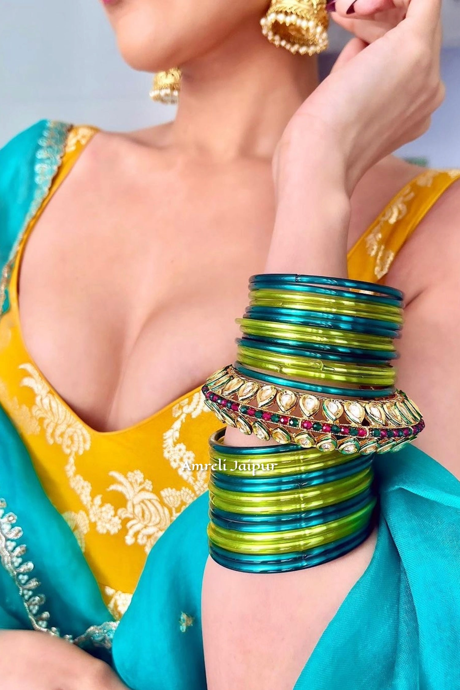 Devi Kundan Bangles