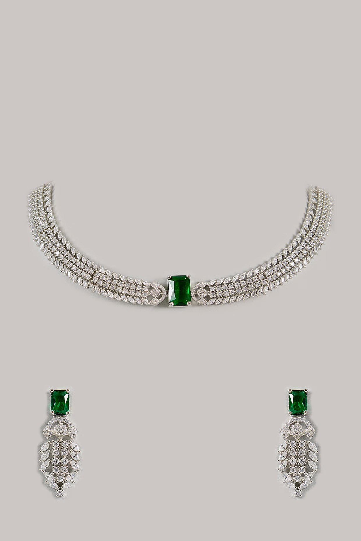Elle Diamond Necklace Set