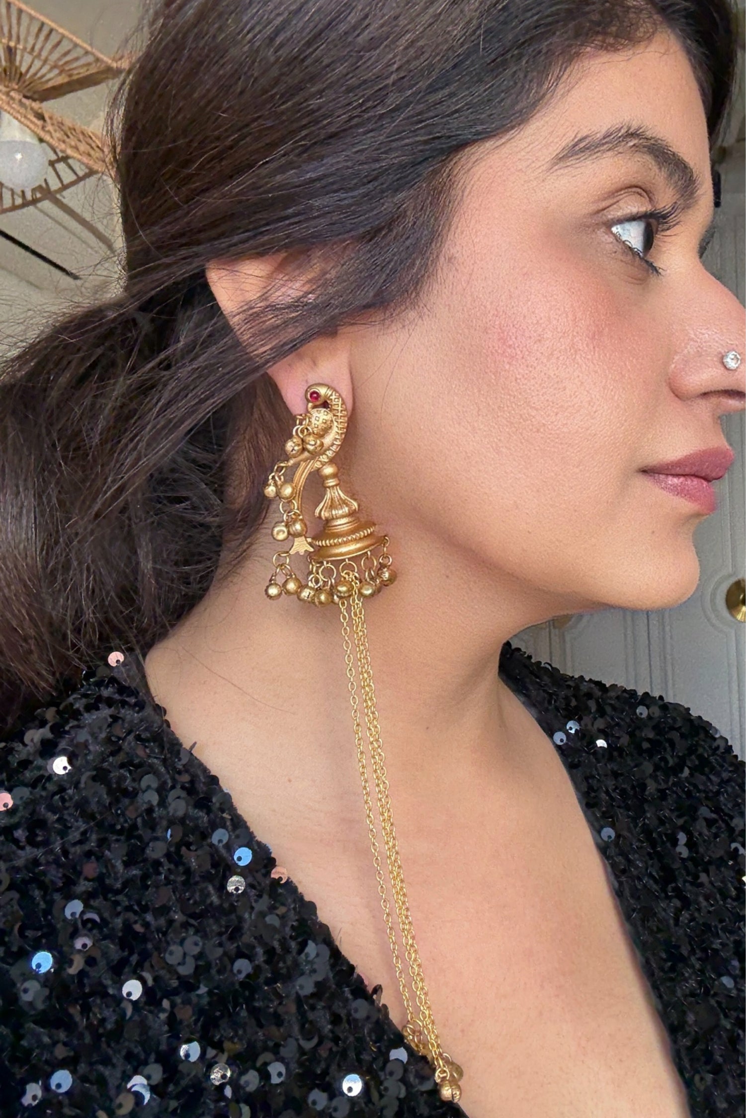 Mishika Gold Plated Earrings