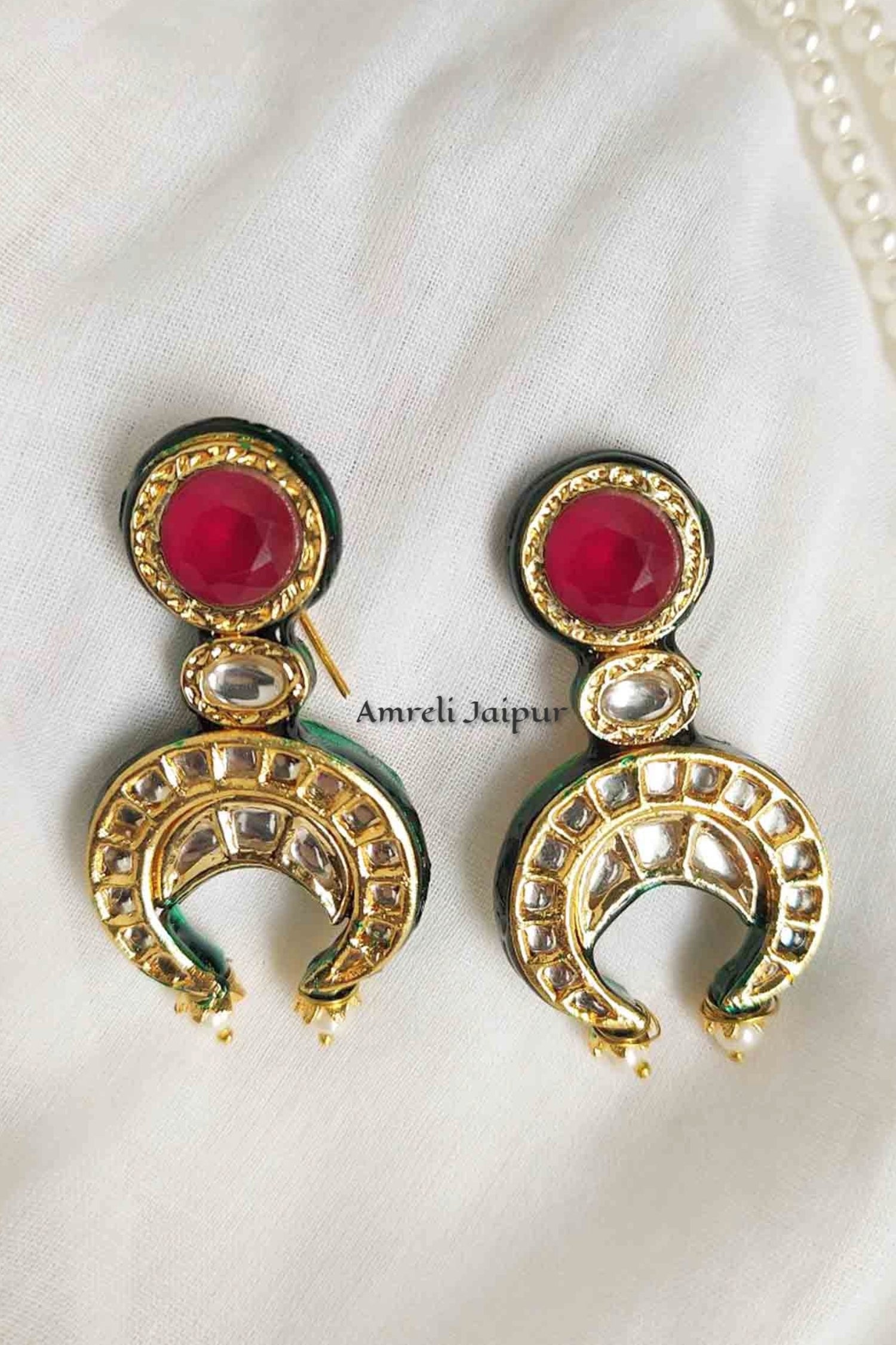Zeena Kundan Earrings