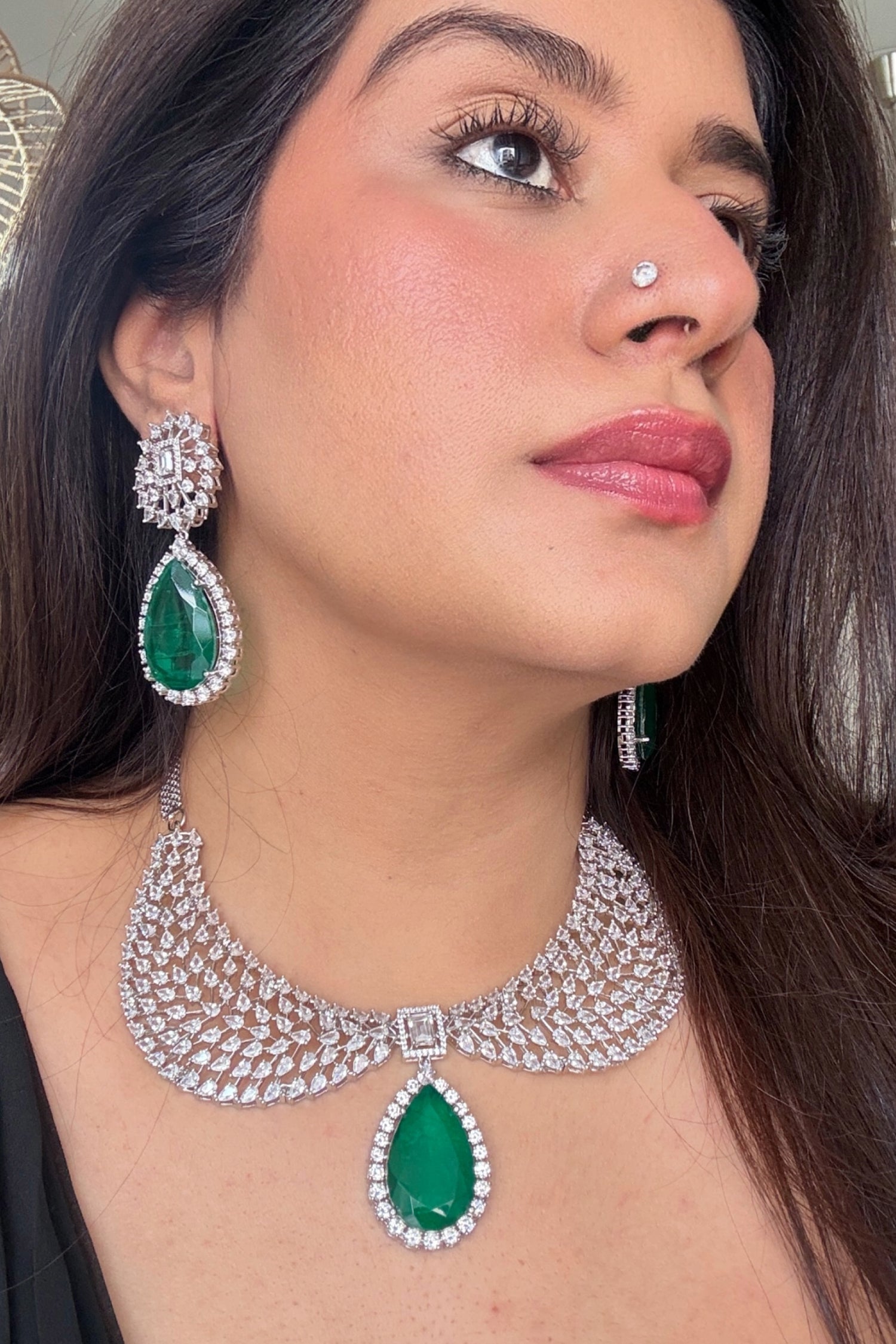 Rreemi Diamond Necklace Set