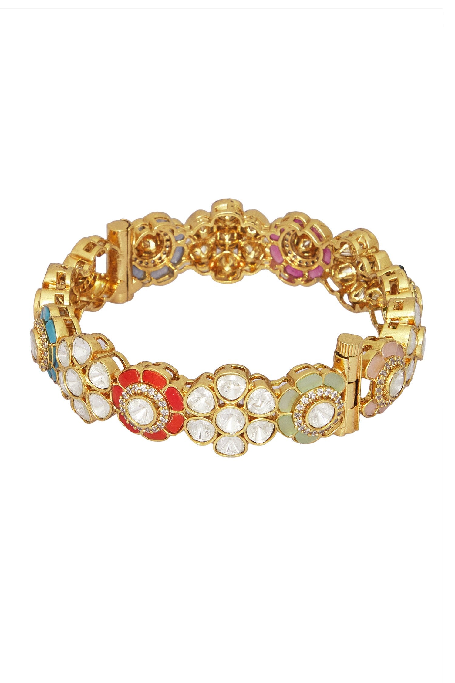 Polki Kundan Bangle