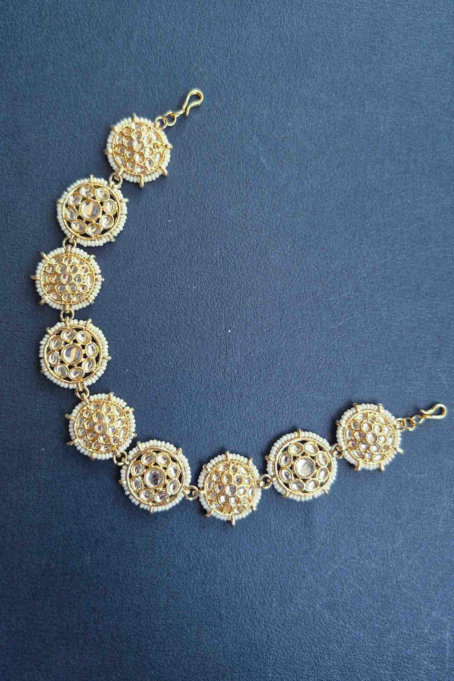 Gold Plated Headband Sheeshphool