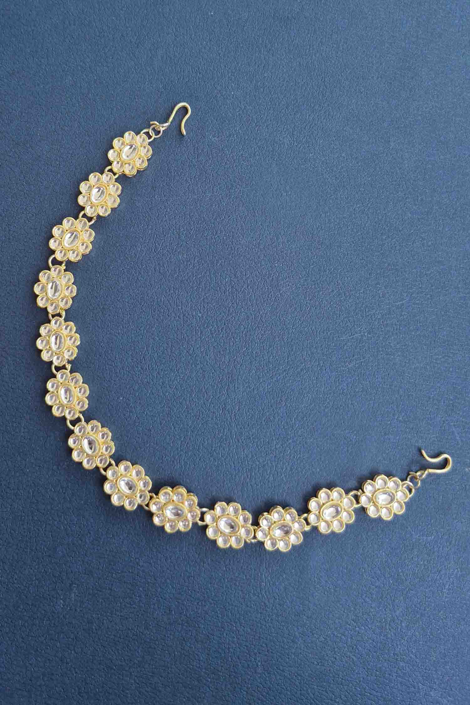Gold Plated Headband Sheeshphool